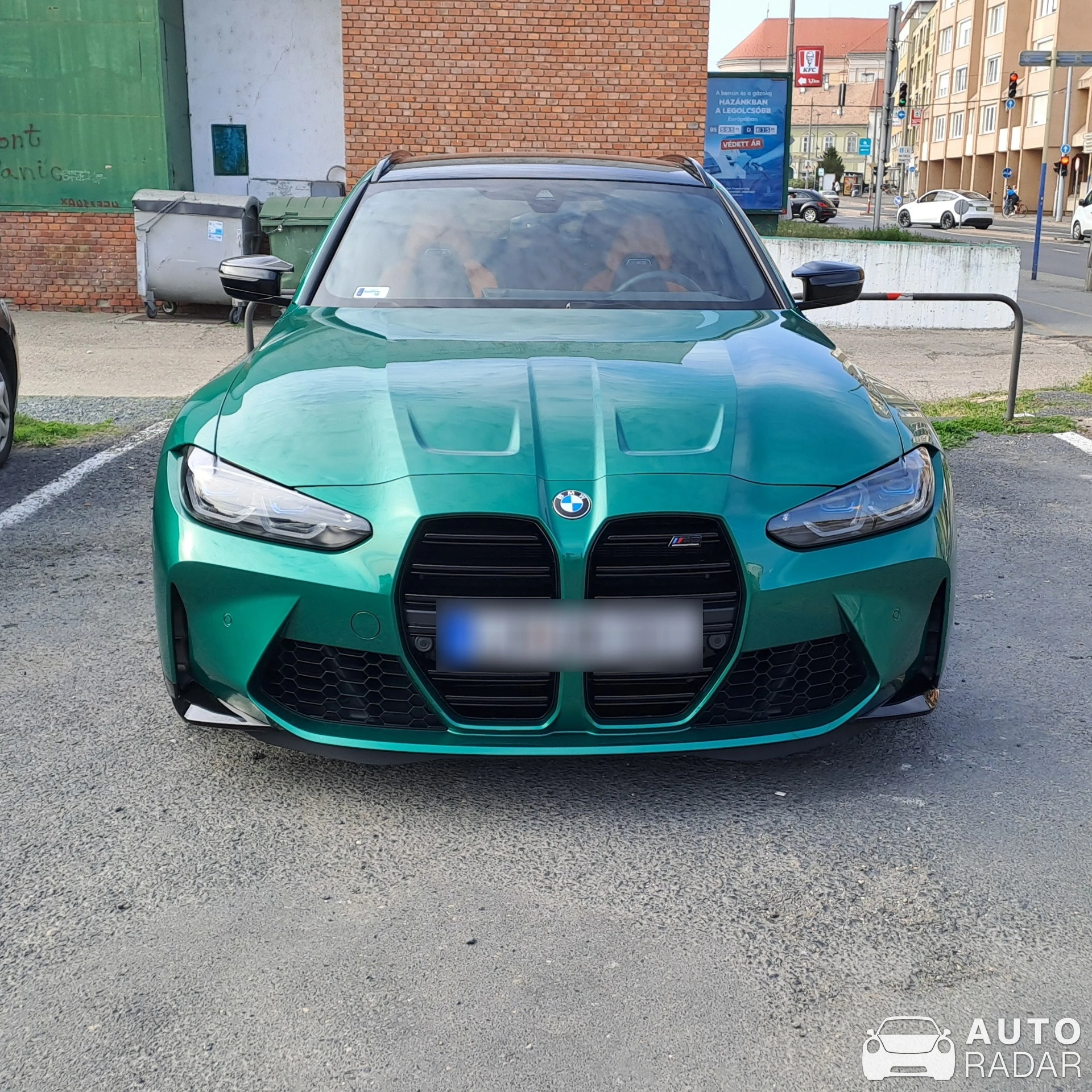 BMW M3 G81 Touring Competition spotted in Szombathely