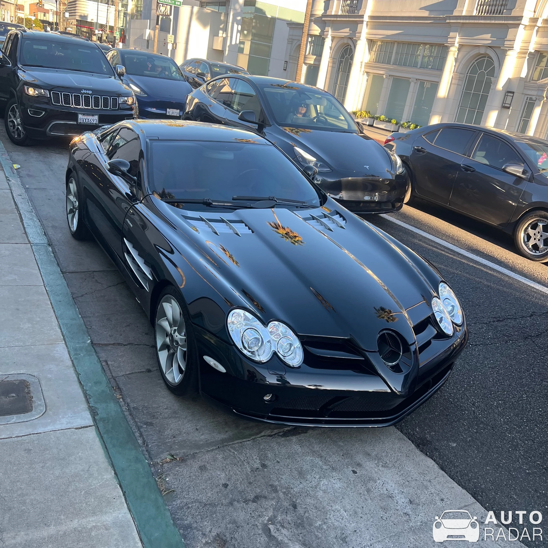Mercedes-Benz SLR McLaren spotted in Beverly Hills, United States