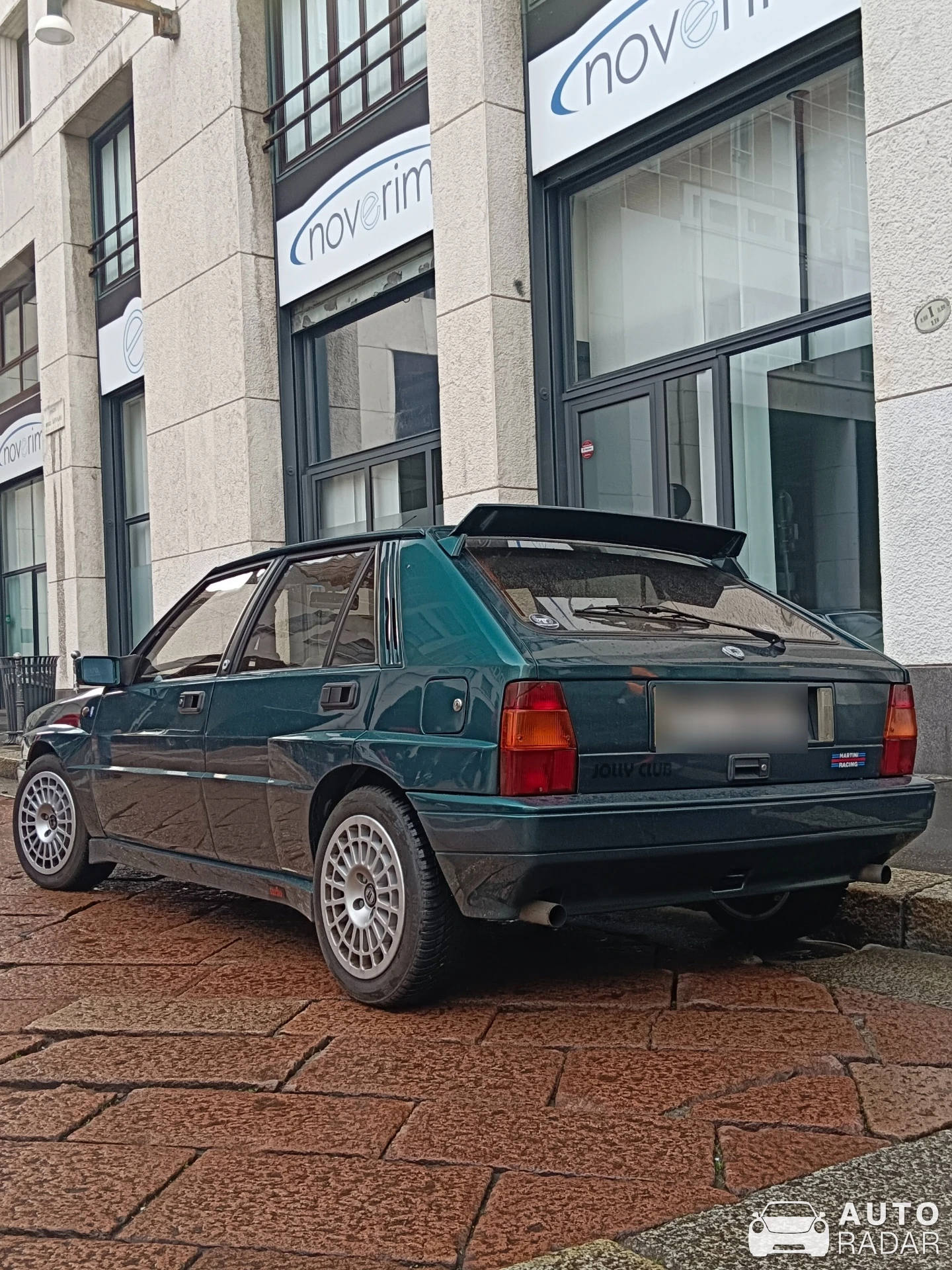Lancia Delta HF Integrale spotted in Milano, Italy