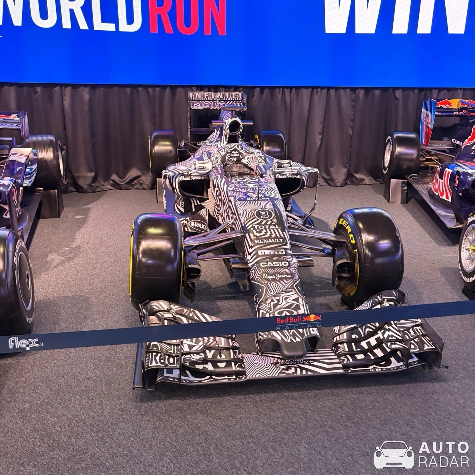 Red Bull Racing RB11 spotted in Harlington