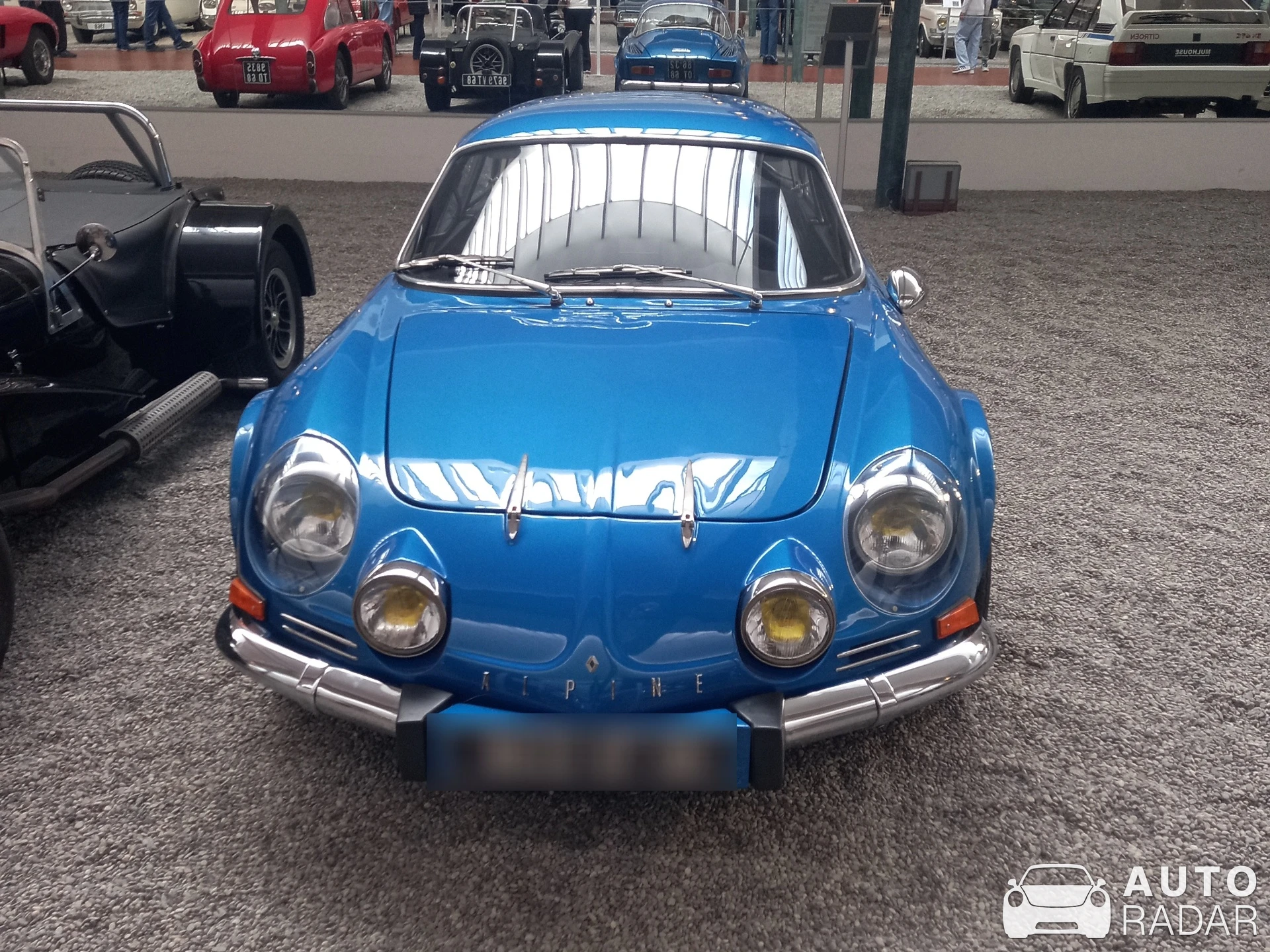 Alpine A110 1600 SC spotted in Mulhouse