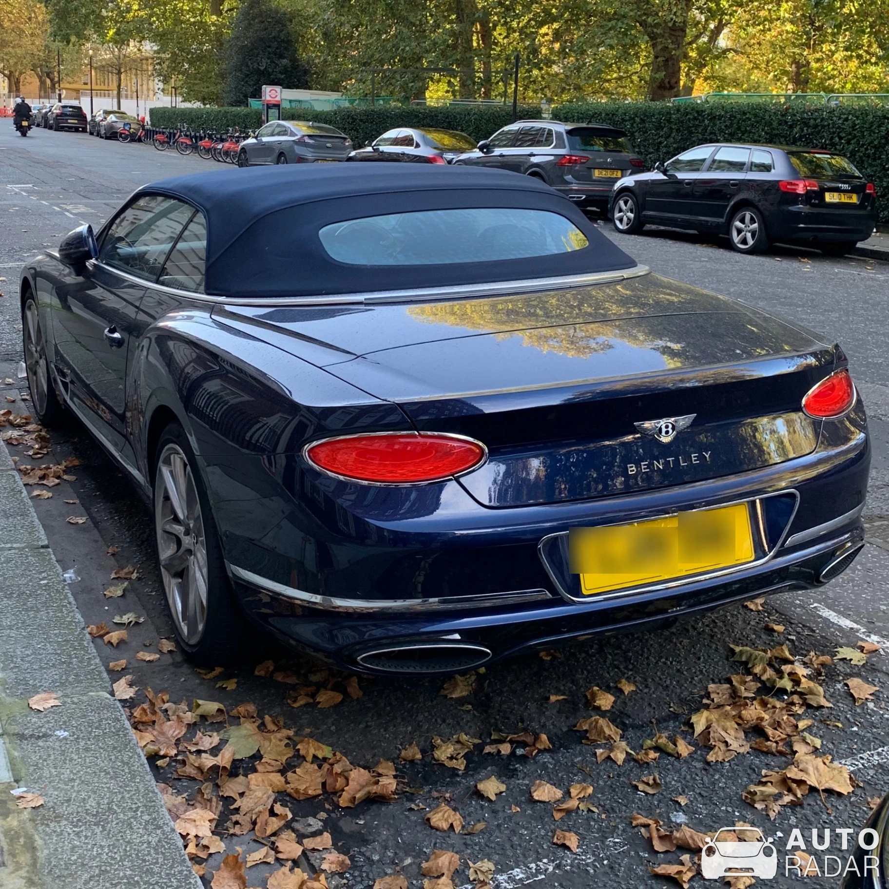 Bentley Continental GTC spotted in Greater London, United Kingdom