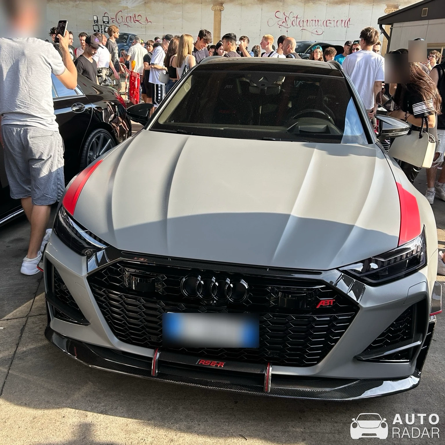 Audi RS6-R ABT BTM Turbo spotted in Milano