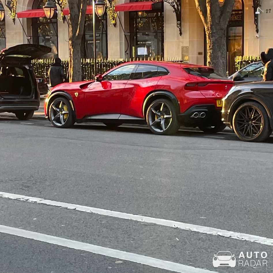 Ferrari Purosangue spotted in Paris, France
