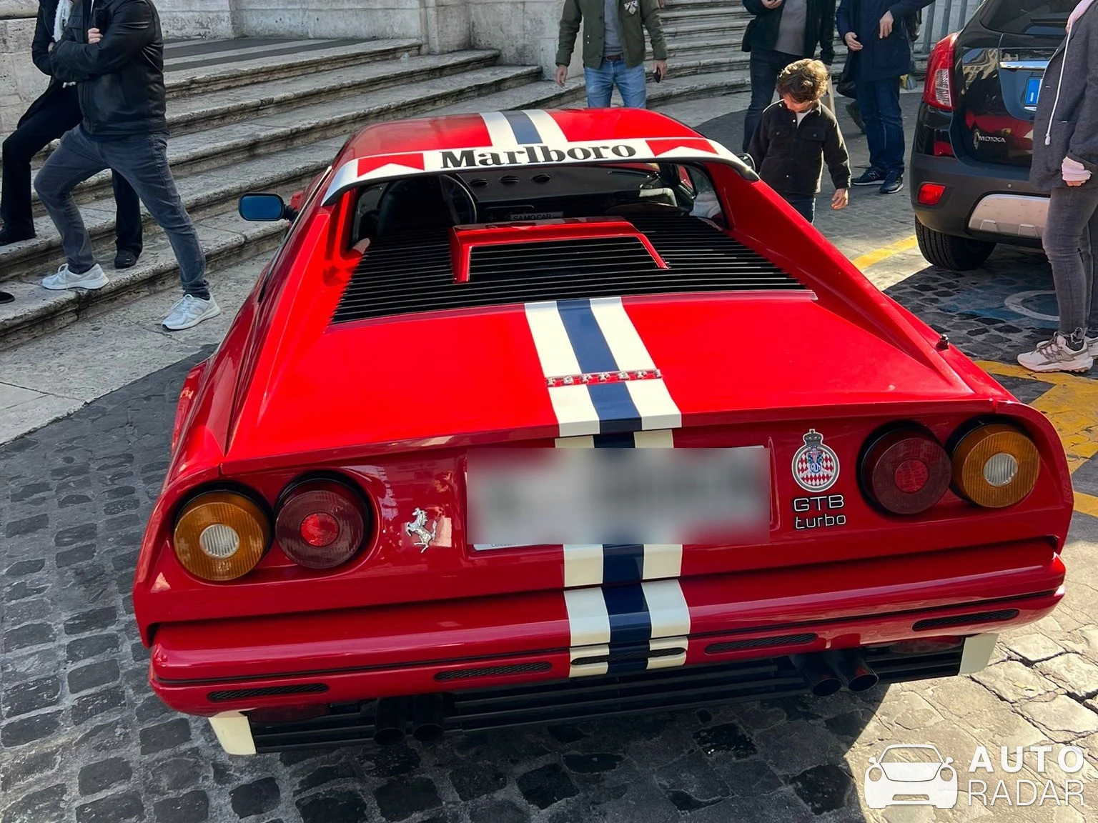 Ferrari 308 GTB spotted in Roma, Italy