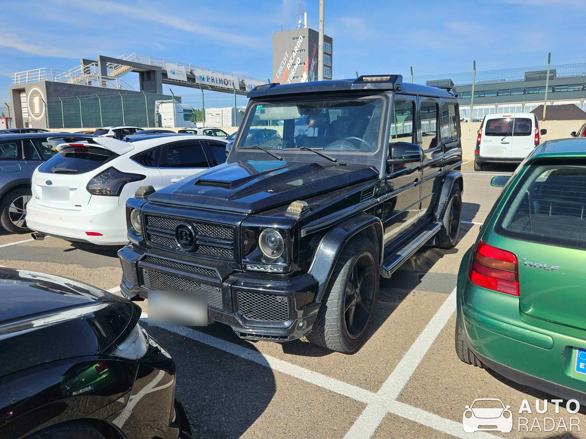 Mercedes-AMG Brabus G 700 Widestar 2016 spotted in Cheste