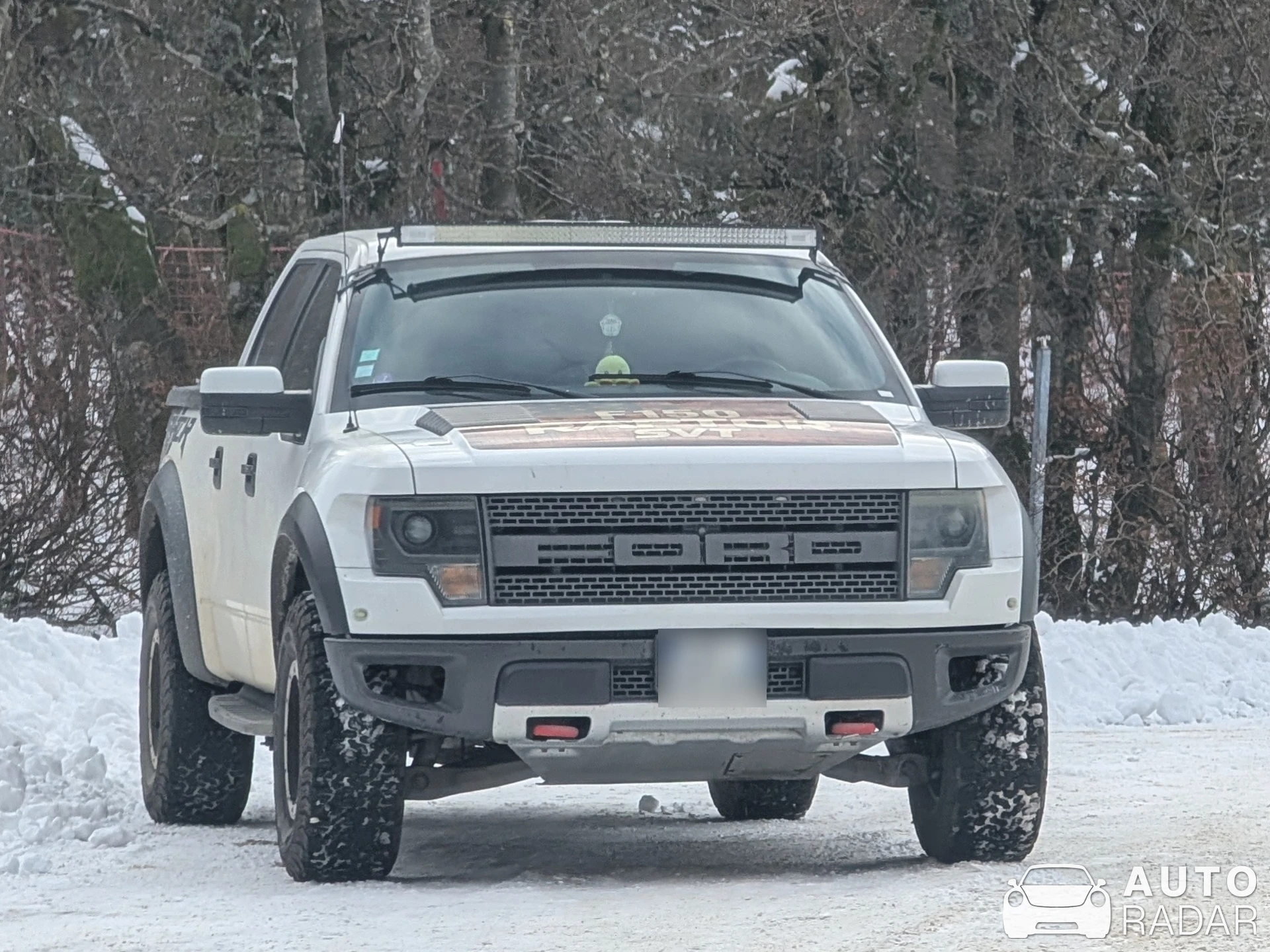 Ford F-150 SVT Raptor spotted in Xonrupt-Longemer