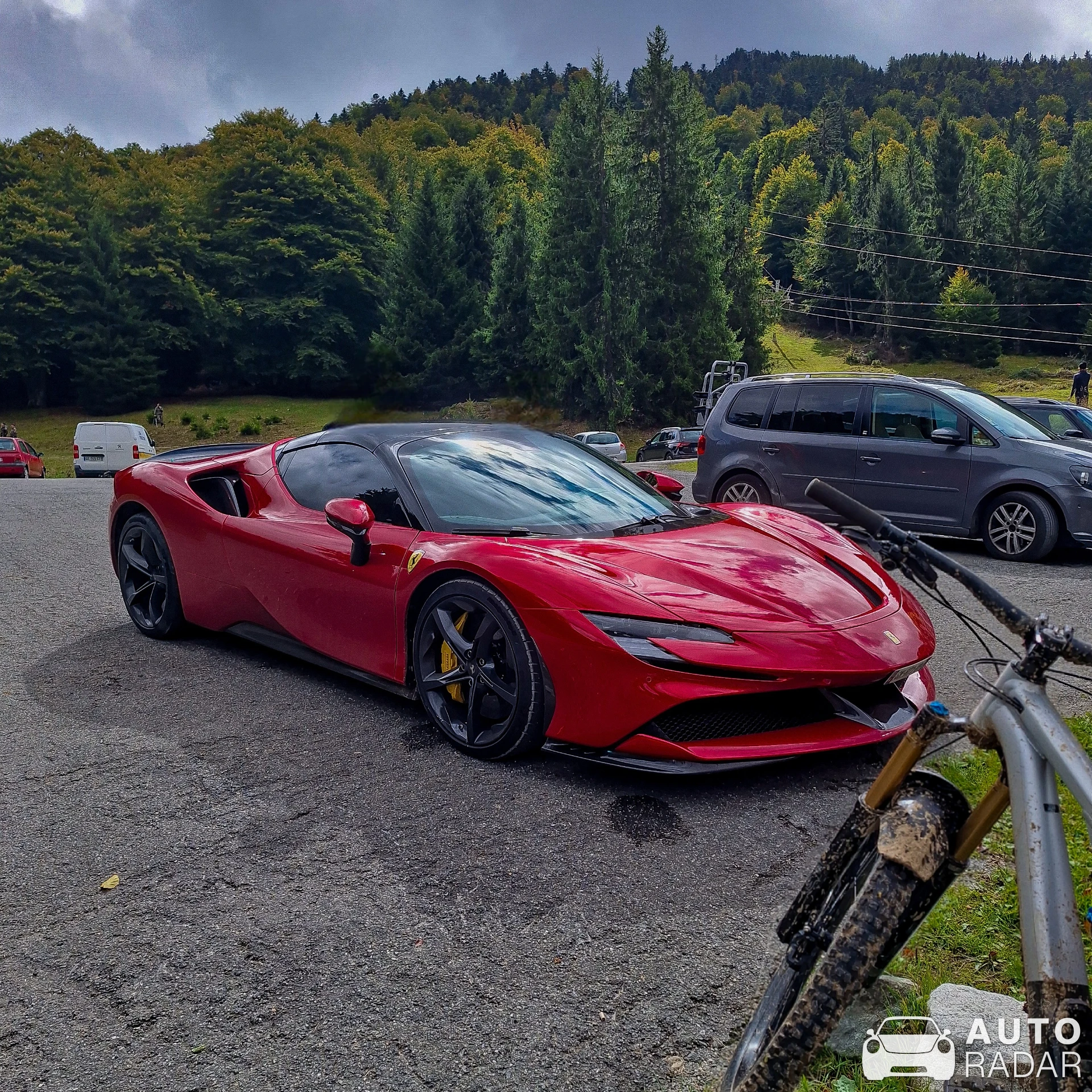 Ferrari SF90 Stradale spotted in Barèges, France