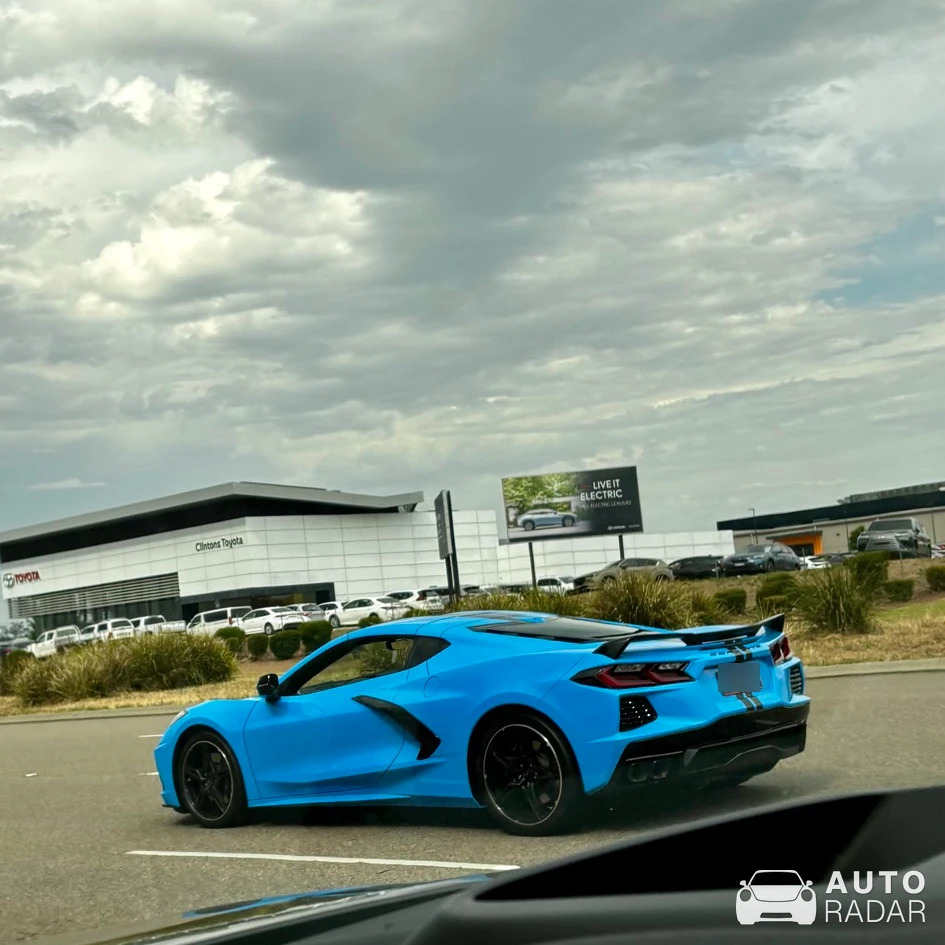 Chevrolet Corvette C8 Stingray spotted in Oran Park, Australia