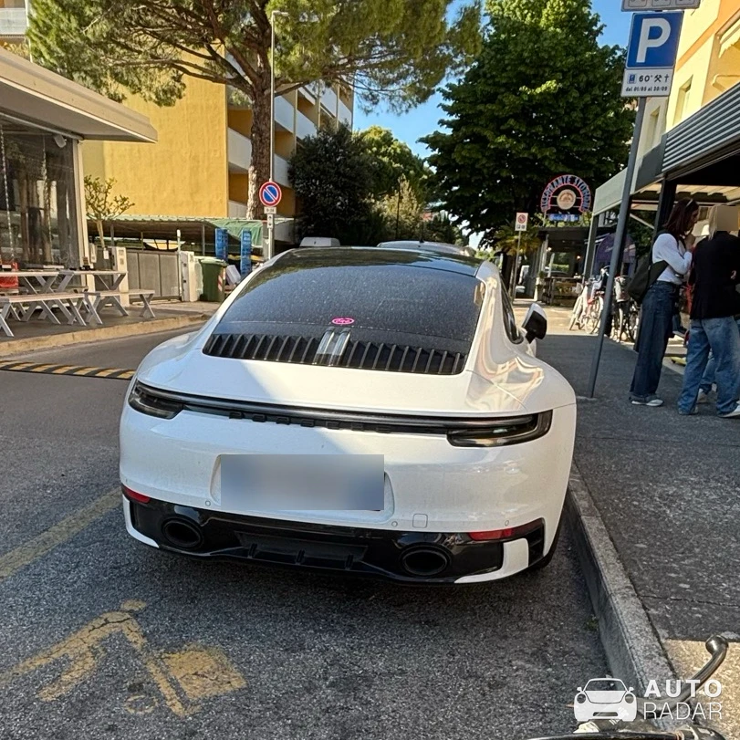 Porsche 992 Carrera MkI spotted in Caorle
