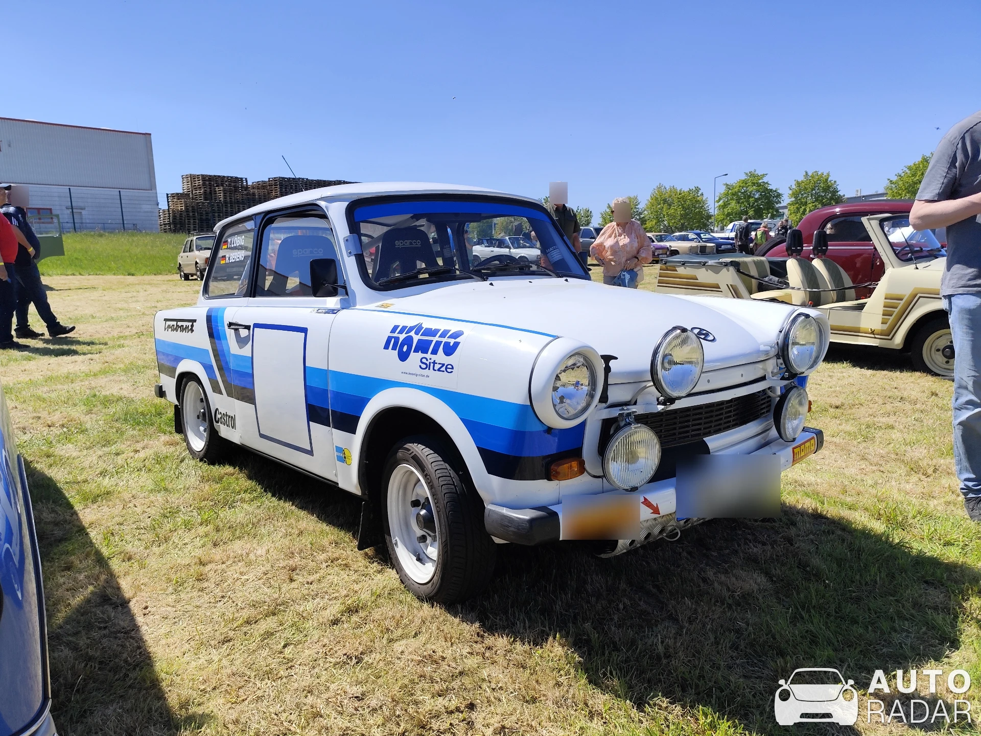 Trabant 601 Rallye spotted in Hartmannsdorf