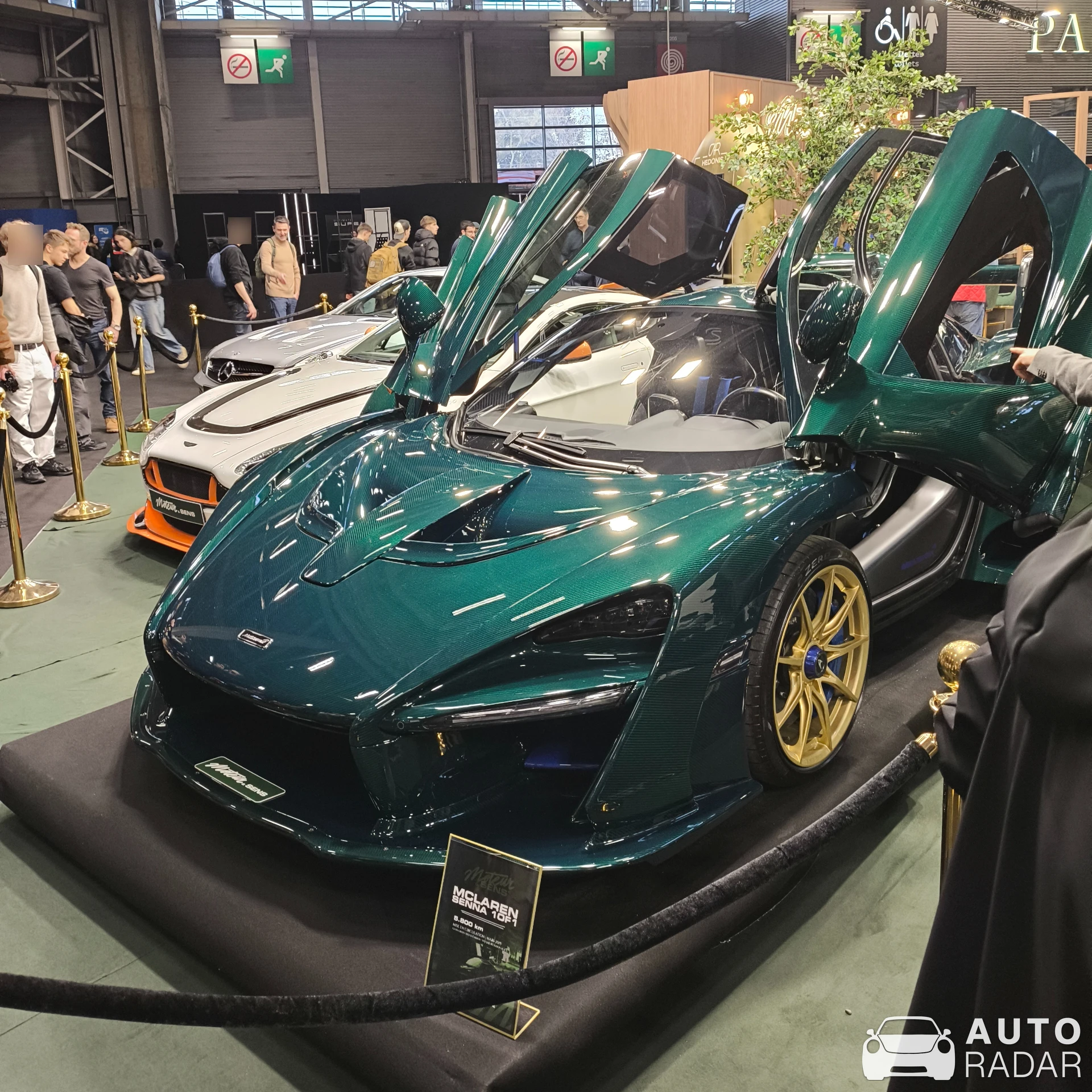 McLaren Senna XP spotted in Paris