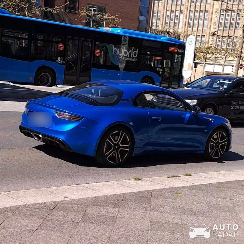 Alpine A110 Première Edition spotted in Wilhelmshaven