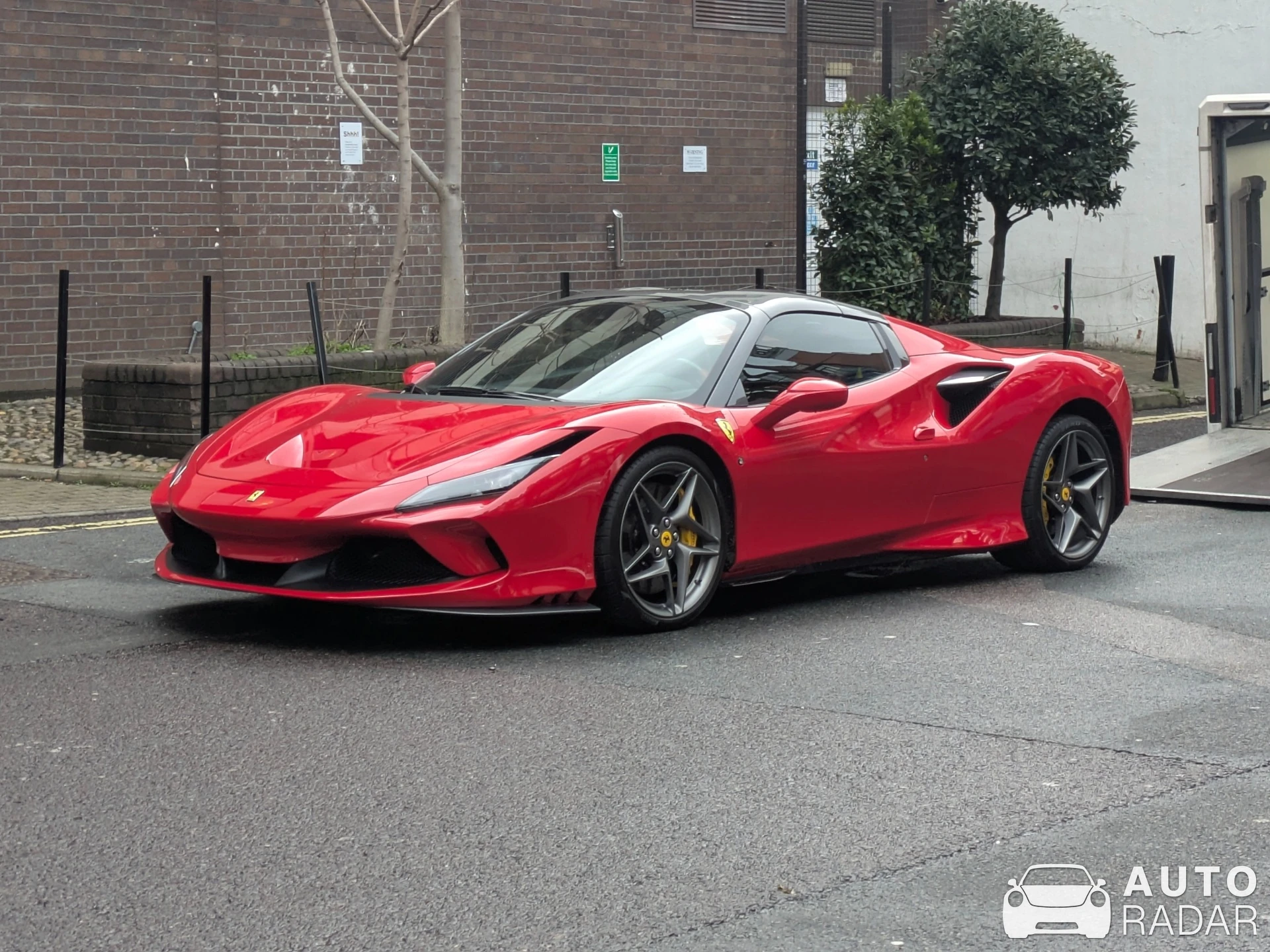 Ferrari F8 Spider spotted in London, United Kingdom