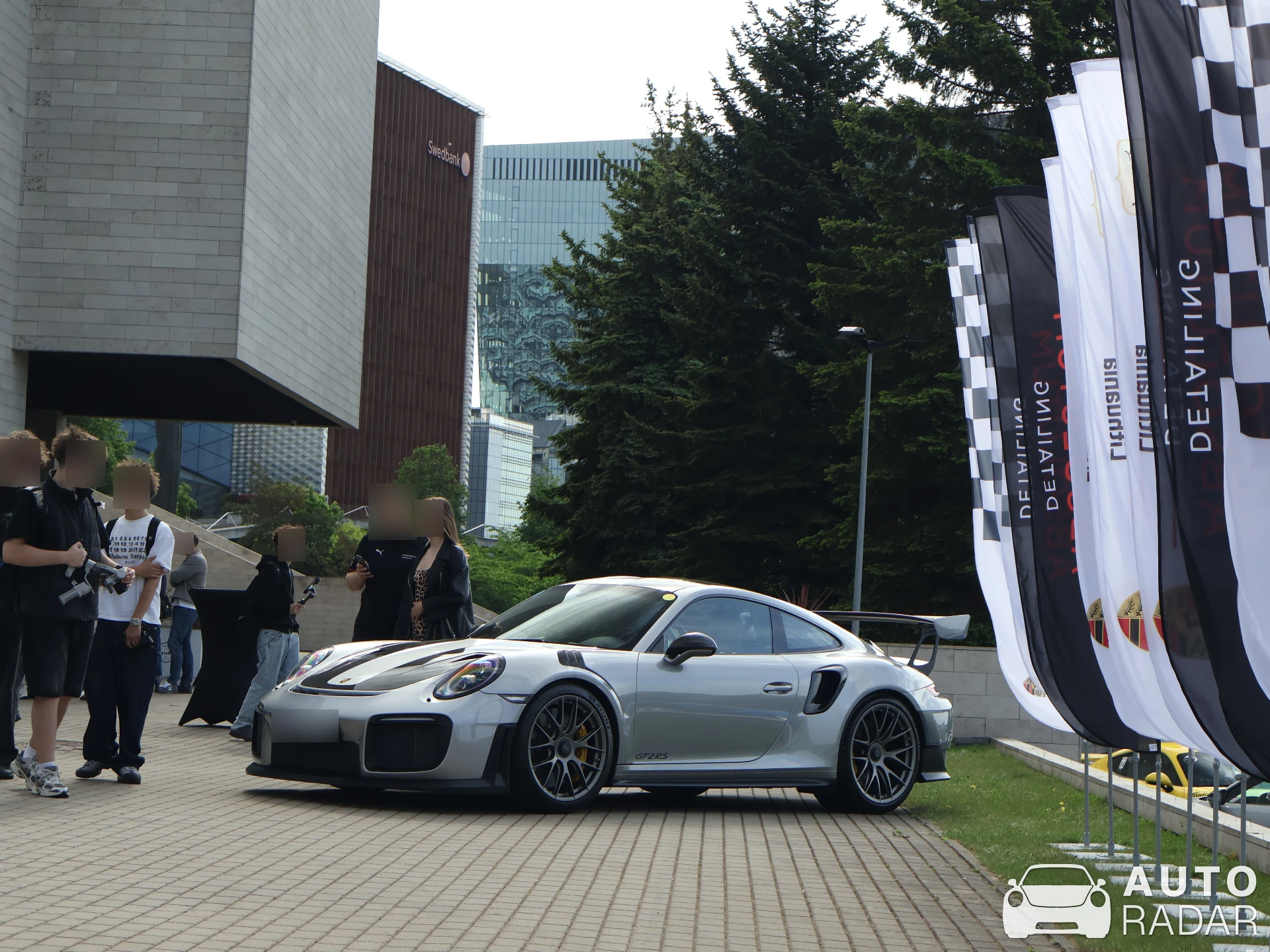 Porsche 991 GT2 RS Weissach Package spotted in Vilnius