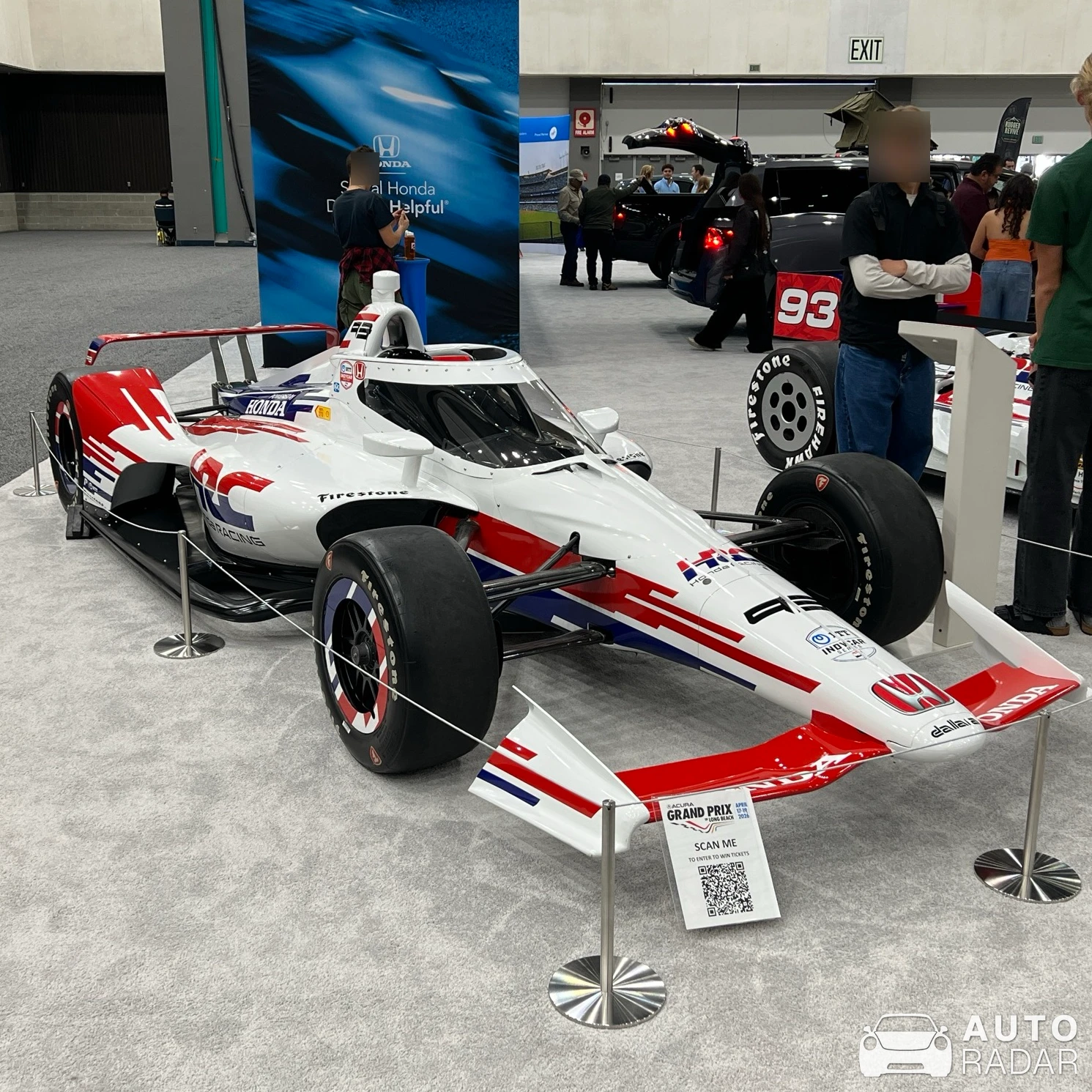 Dallara IR18 spotted in Los Angeles