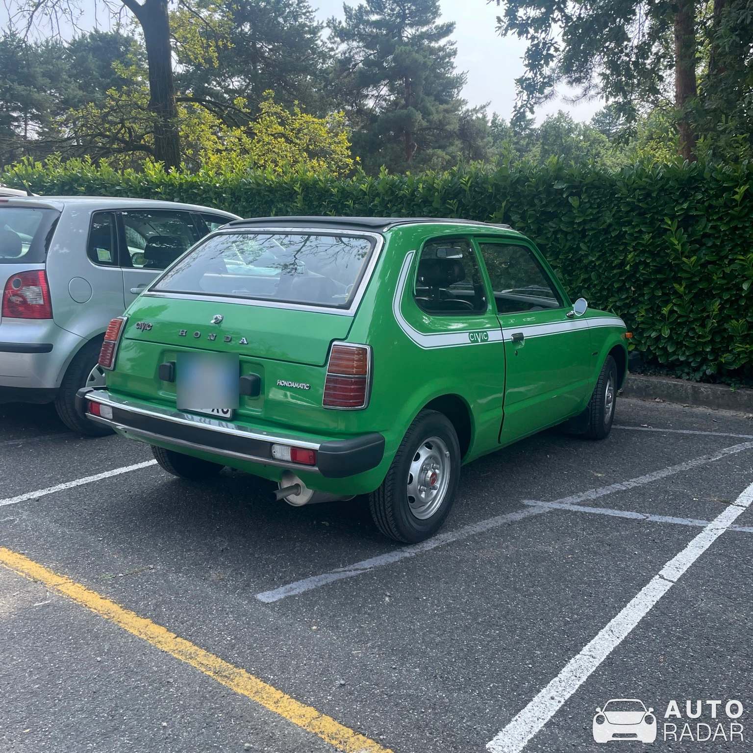 Honda Civic 1st Gen Hondamatic spotted in Almenno San Bartolomeo, Italia