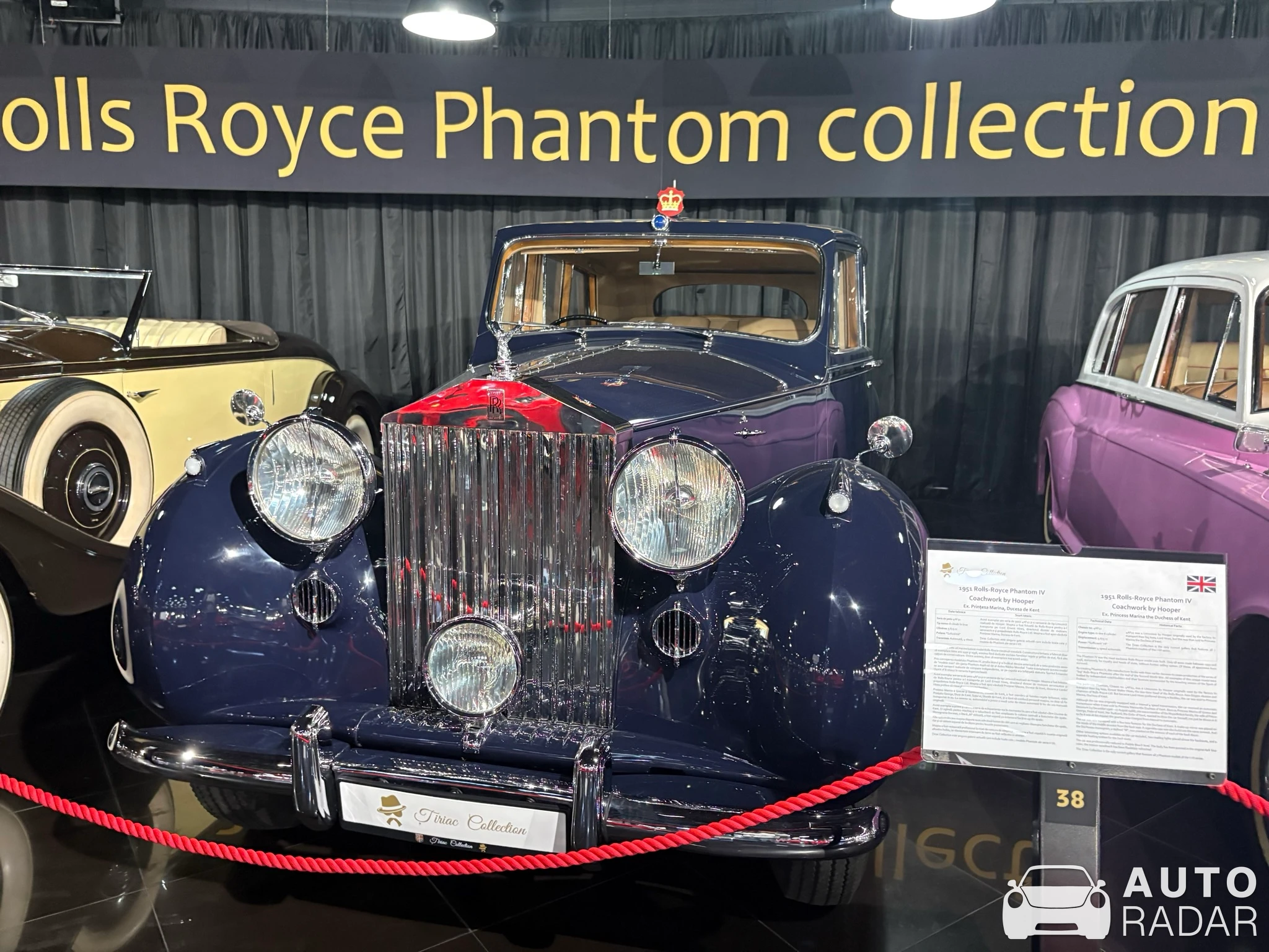 Rolls-Royce Phantom IV spotted in Otopeni