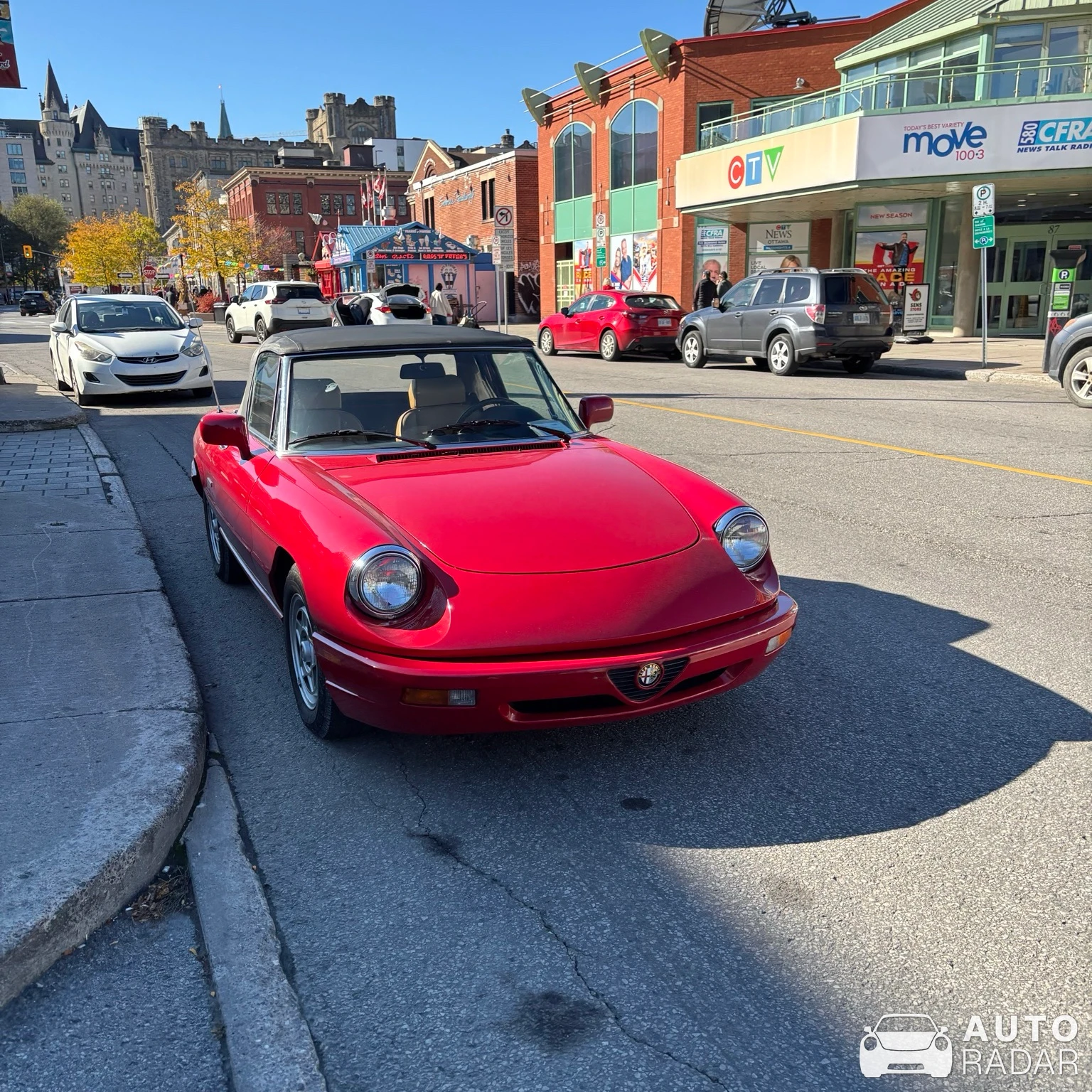 Alfa Romeo Spider S4 spotted in Ottawa