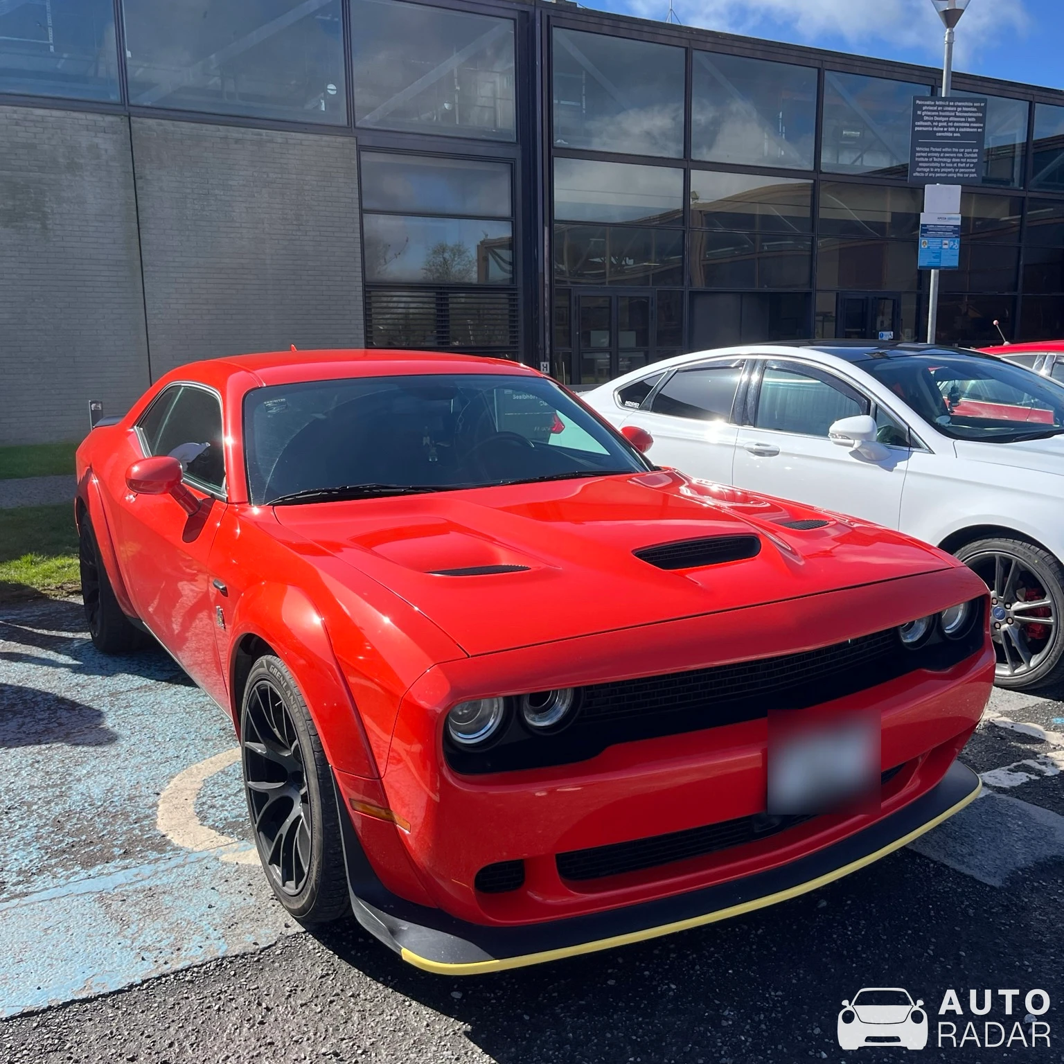 Dodge Challenger SRT Hellcat Widebody spotted in Dundalk