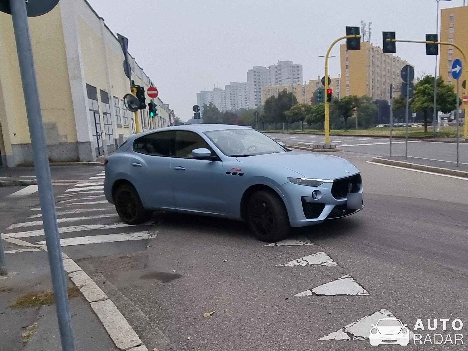 Maserati Levante F Tributo spotted in Milano, Italy