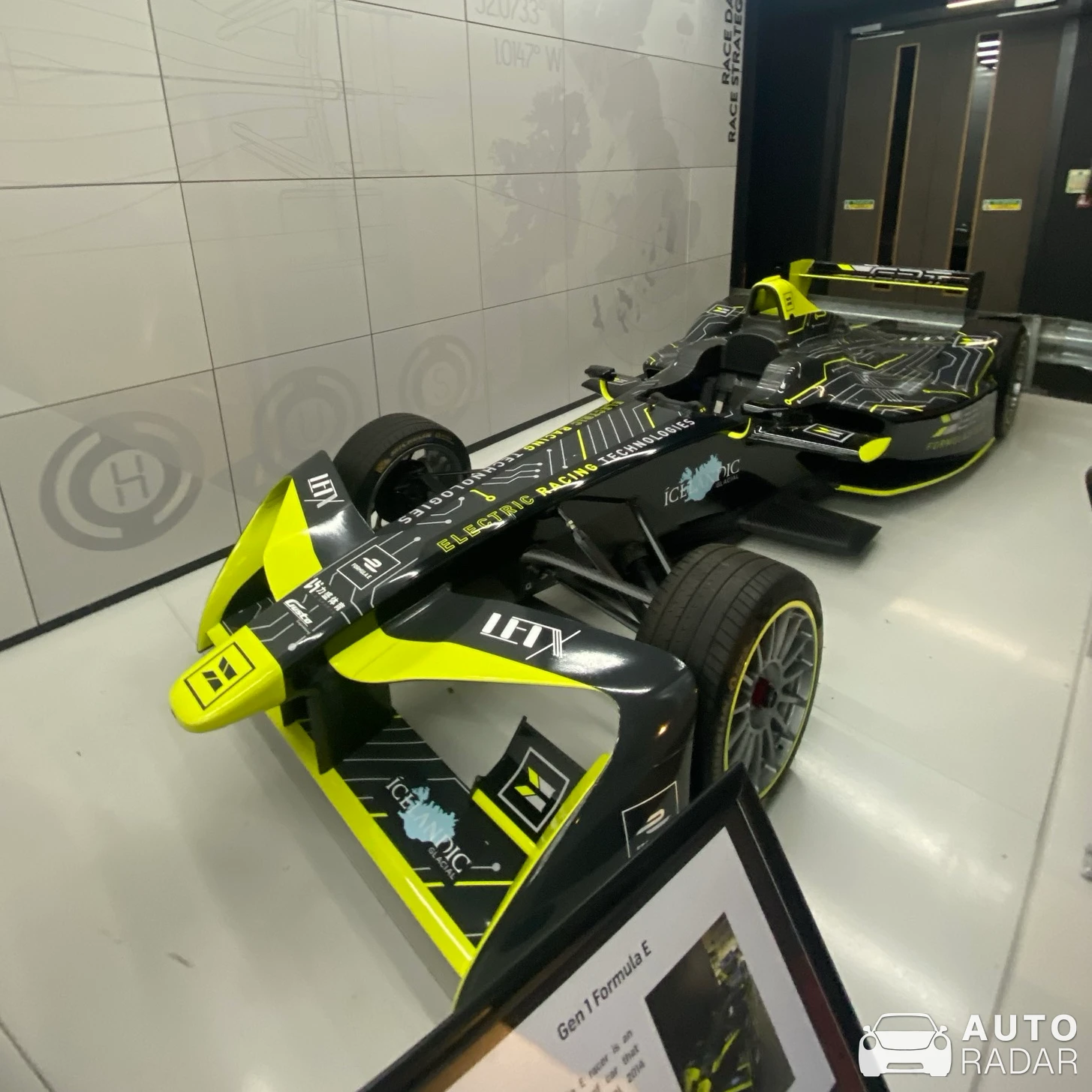 Spark-Renault SRT_01E Gen1 Formula E spotted in England, United Kingdom