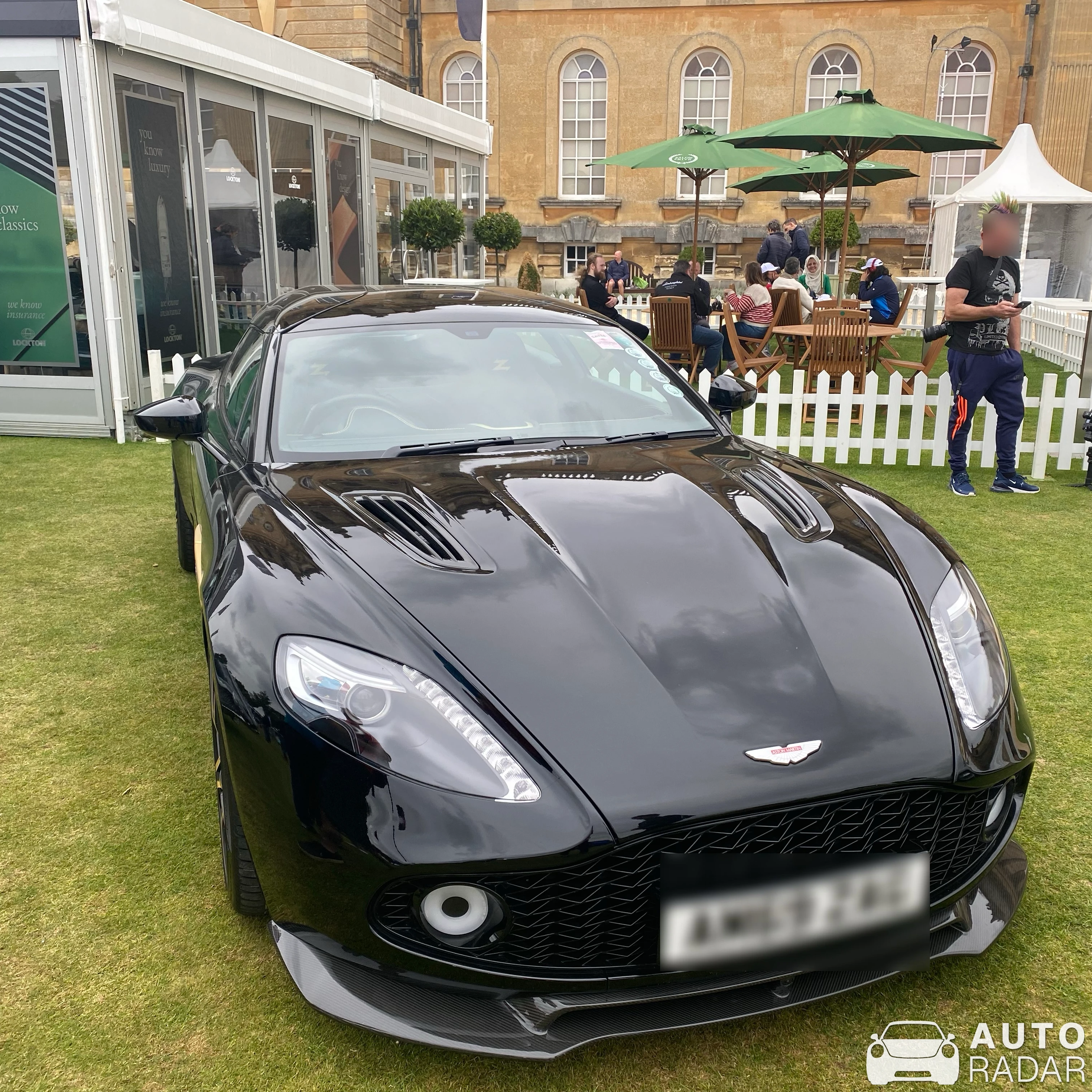 Aston Martin Vanquish Zagato spotted in Blenheim Palace Grounds
