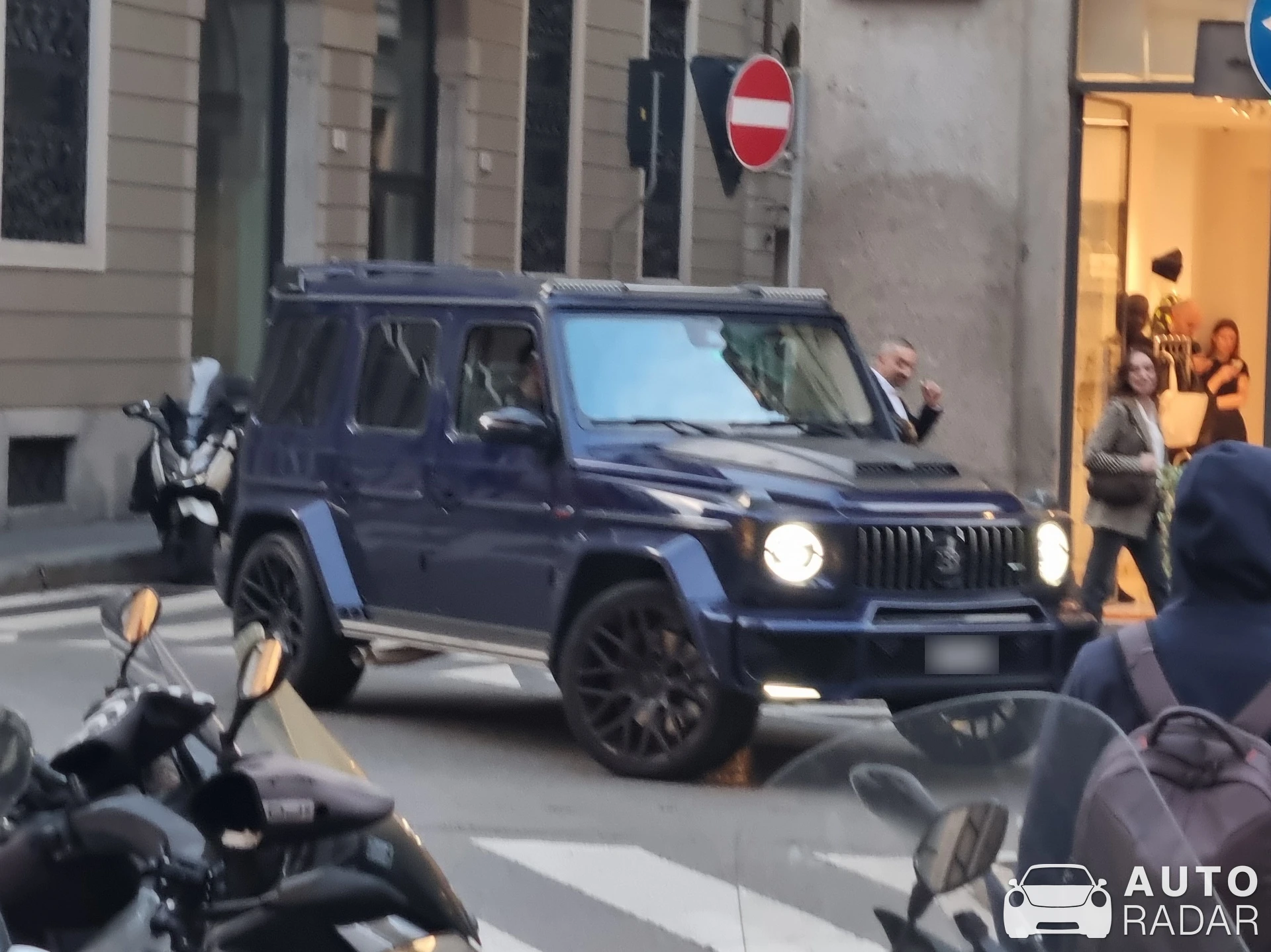 Mercedes-AMG Brabus G 700 Widestar spotted in Milano, Italia