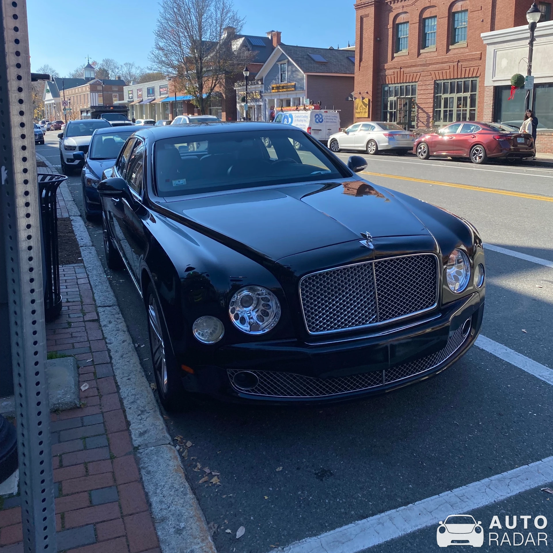 Bentley Mulsanne spotted in Belmont, United States