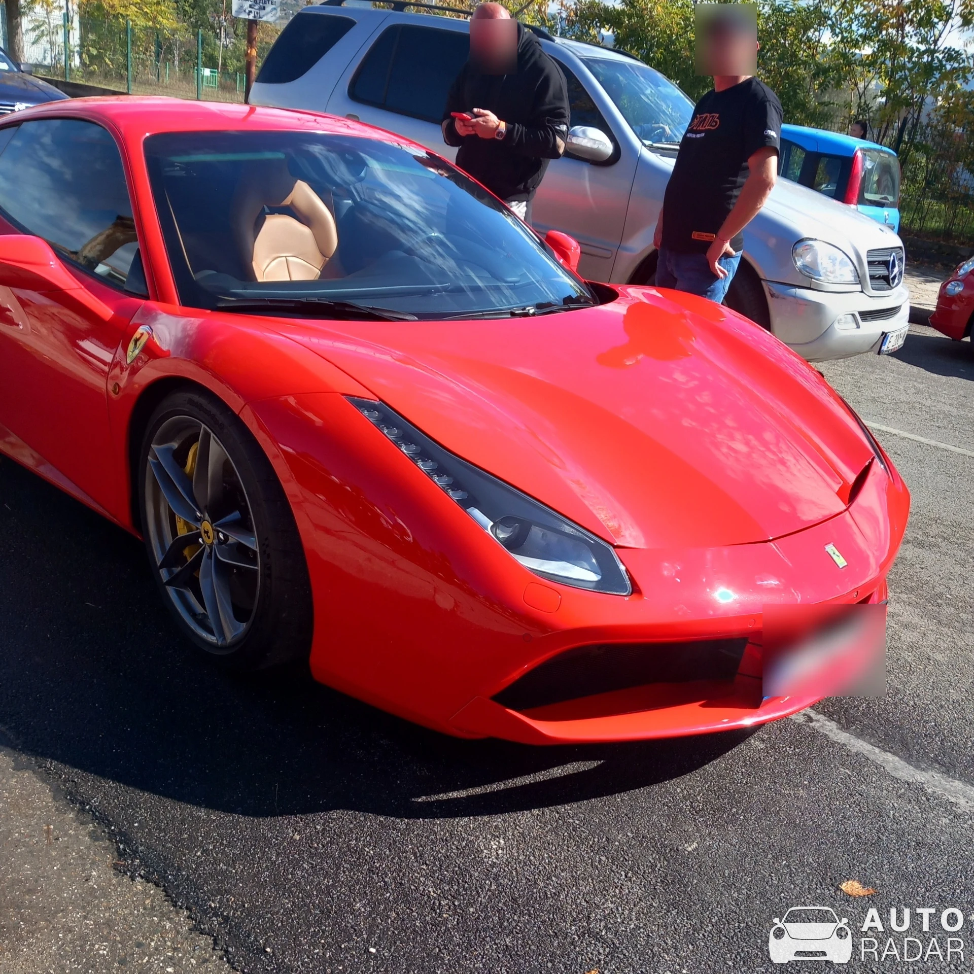 Ferrari 488 GTB spotted in Blagoevgrad, Bulgaria