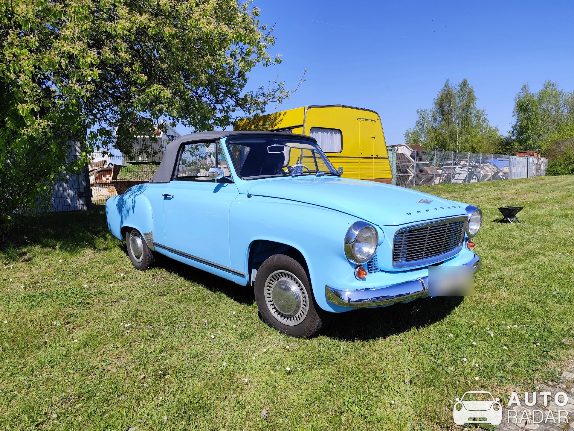 Wartburg 312 spotted in Hartmannsdorf