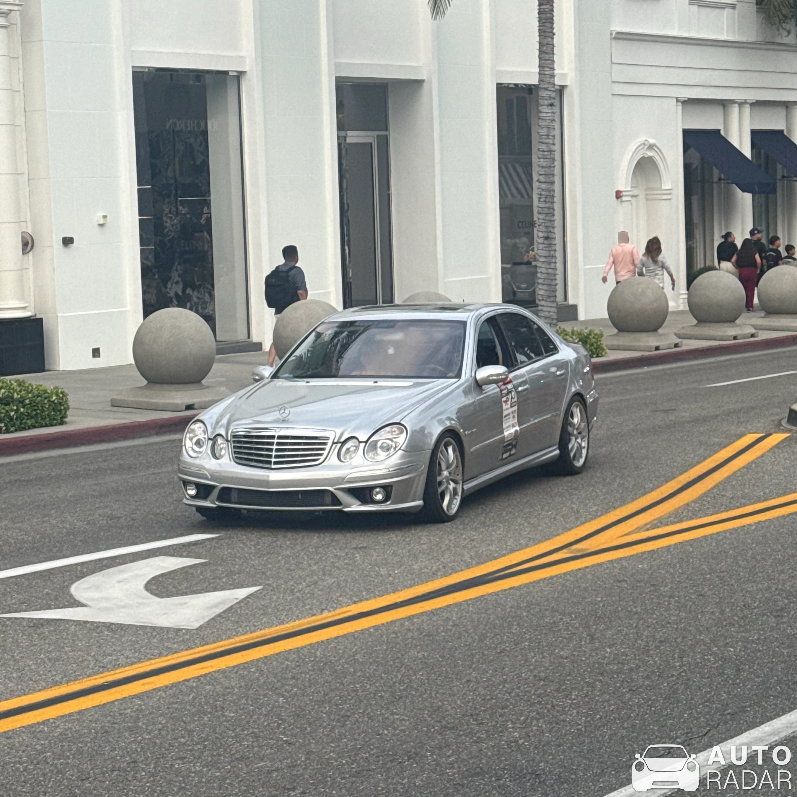 Mercedes-Benz E55 W211 spotted in Beverly Hills, United States