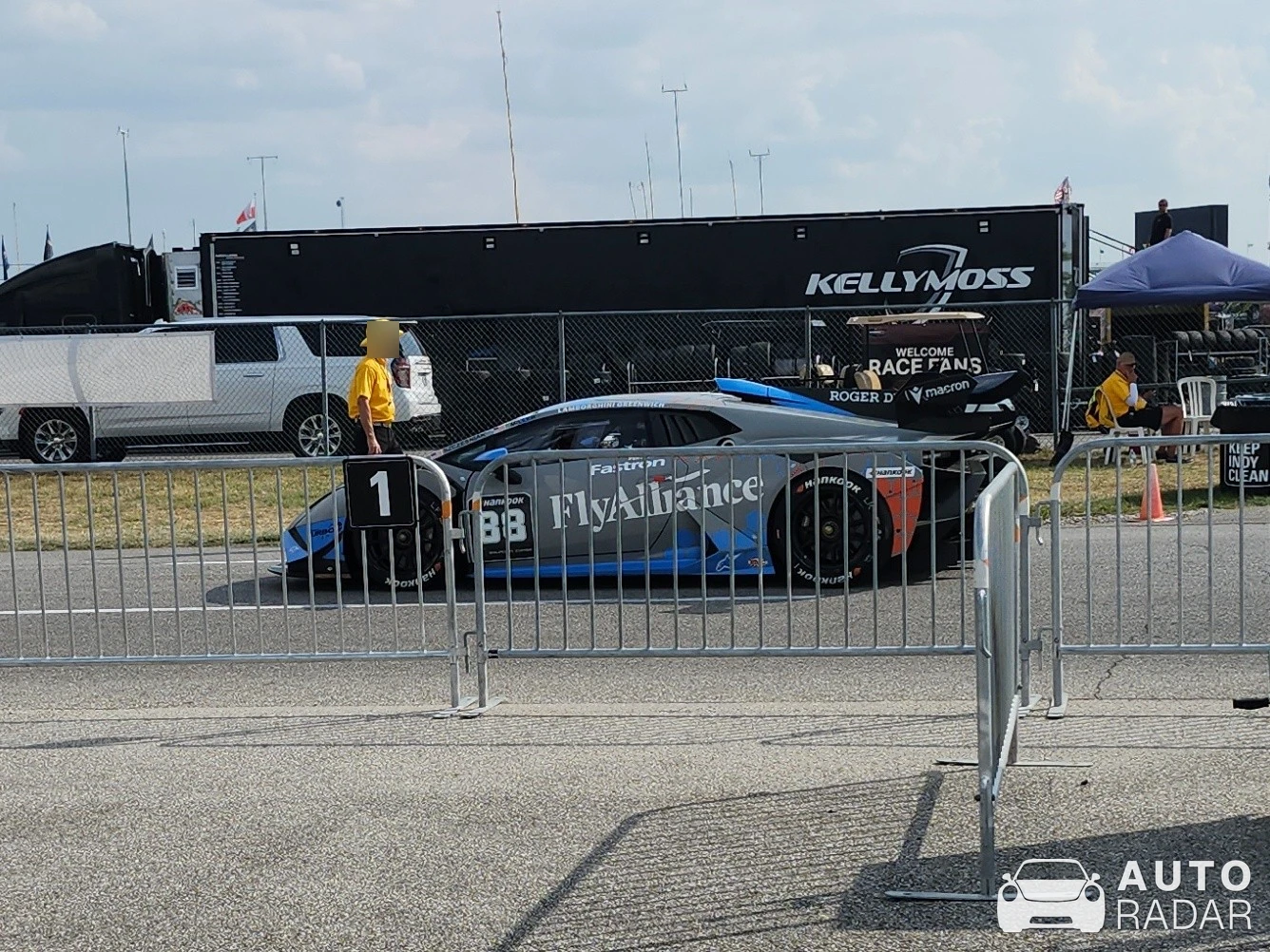 Lamborghini Huracán GT3 spotted in Indianapolis