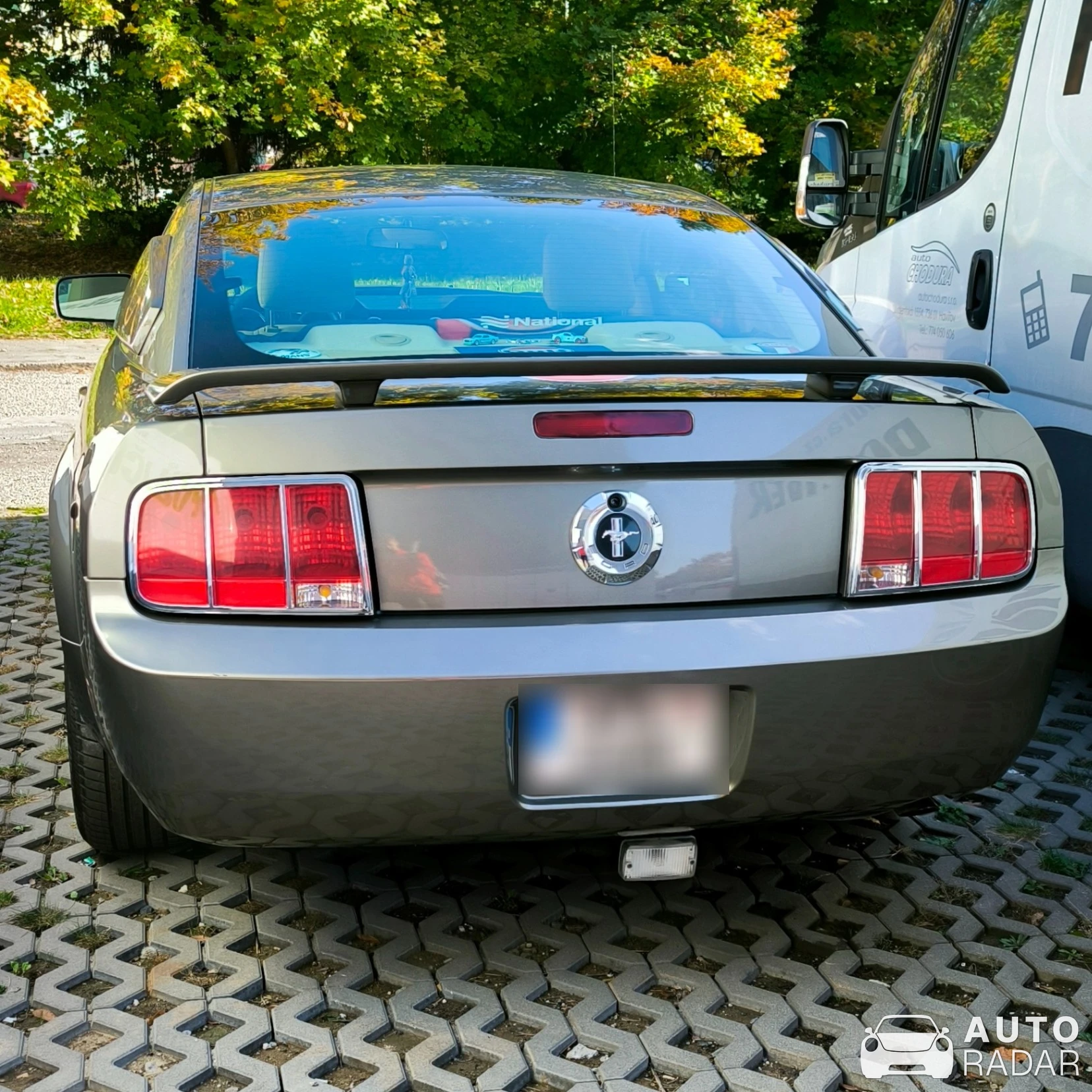Ford Mustang spotted in Karviná, Czechia