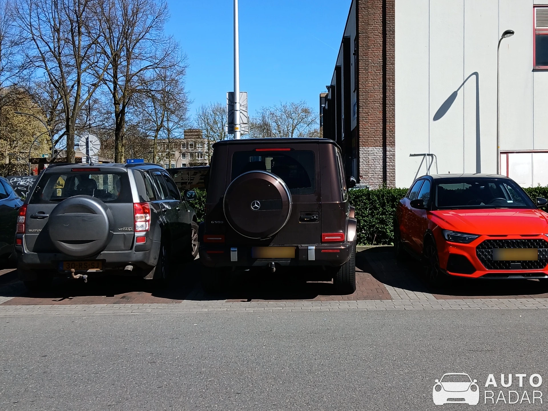 Mercedes-Benz G 500 GE V8 spotted in Hengelo