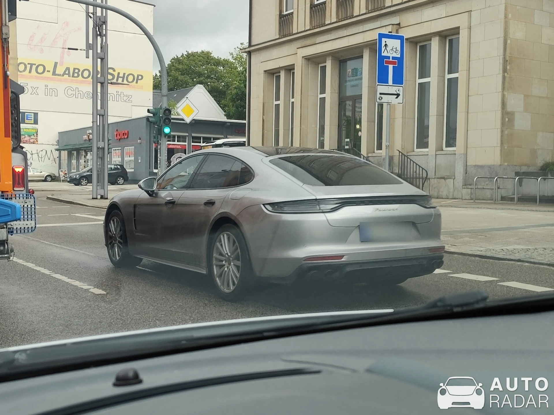 Porsche 971 Panamera spotted in Chemnitz