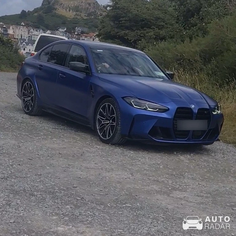 BMW M3 G80 Sedan Competition spotted in Conwy Principal Area, United Kingdom