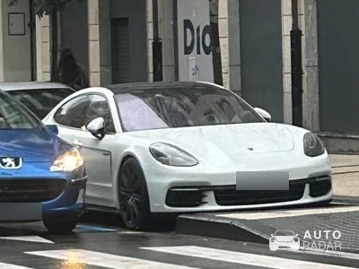 Porsche 971 Panamera Turbo spotted in Donostia, Spain