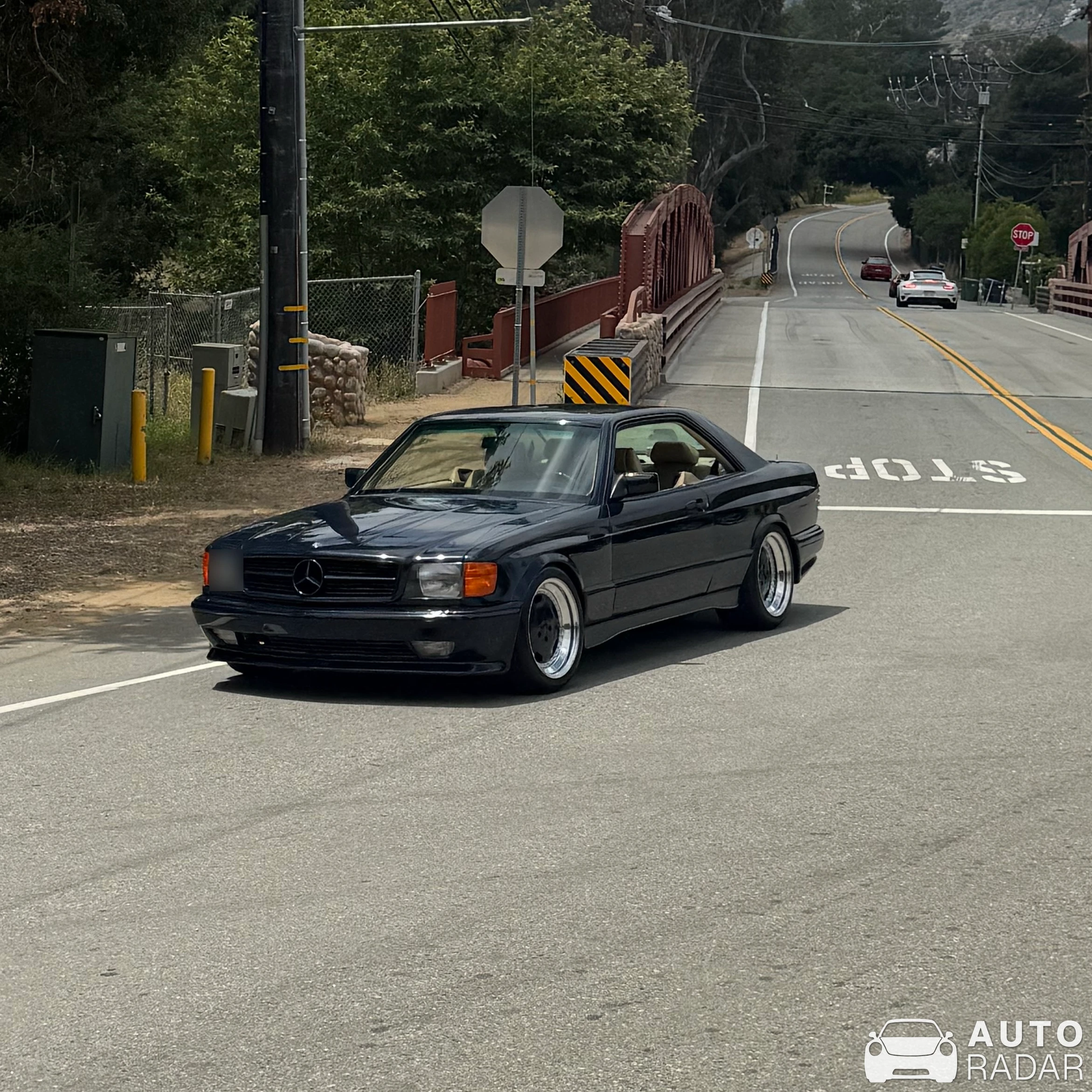 Mercedes-Benz 560 SEL AMG 6.0 spotted in Agoura Hills