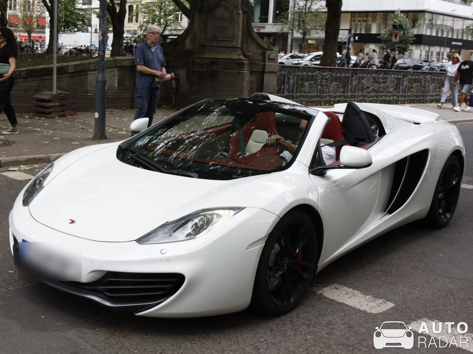 McLaren 12C Spider Vorsteiner MP4-VX spotted in Düsseldorf