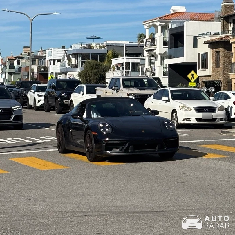 Porsche 992 Targa 4S MkI spotted in Hermosa Beach, United States