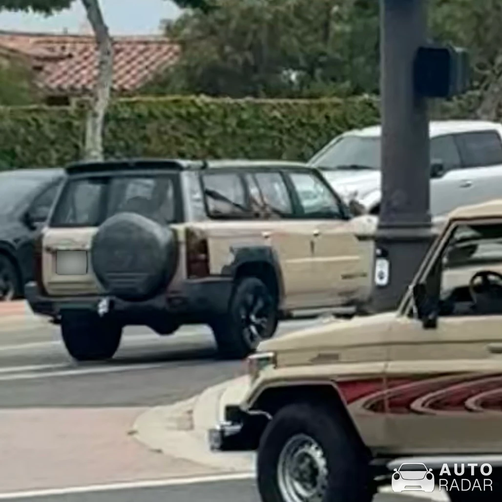 Nissan Patrol spotted in San Clemente