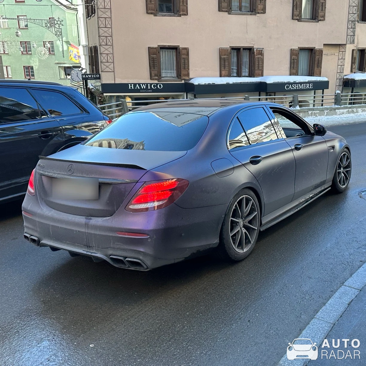 Mercedes-AMG E 63 S W213 spotted in Sankt Moritz, Schweiz