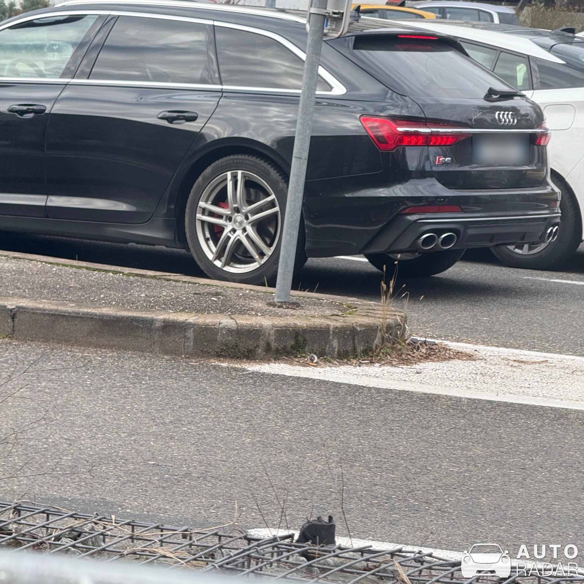 Audi S6 Avant spotted in Grenoble, France