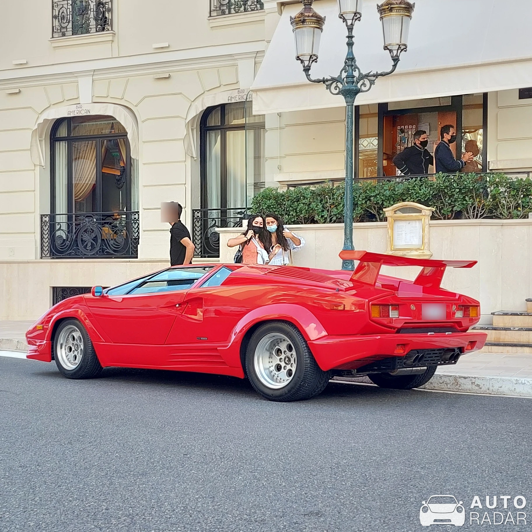 Lamborghini Countach 25th Anniversary spotted in Monaco, Monaco