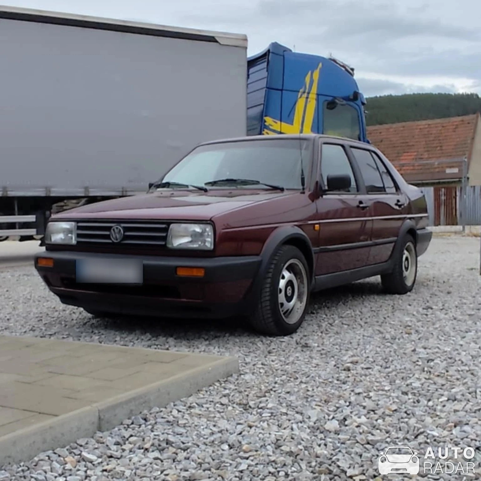 Volkswagen Jetta Mk2 spotted in Domaňovce