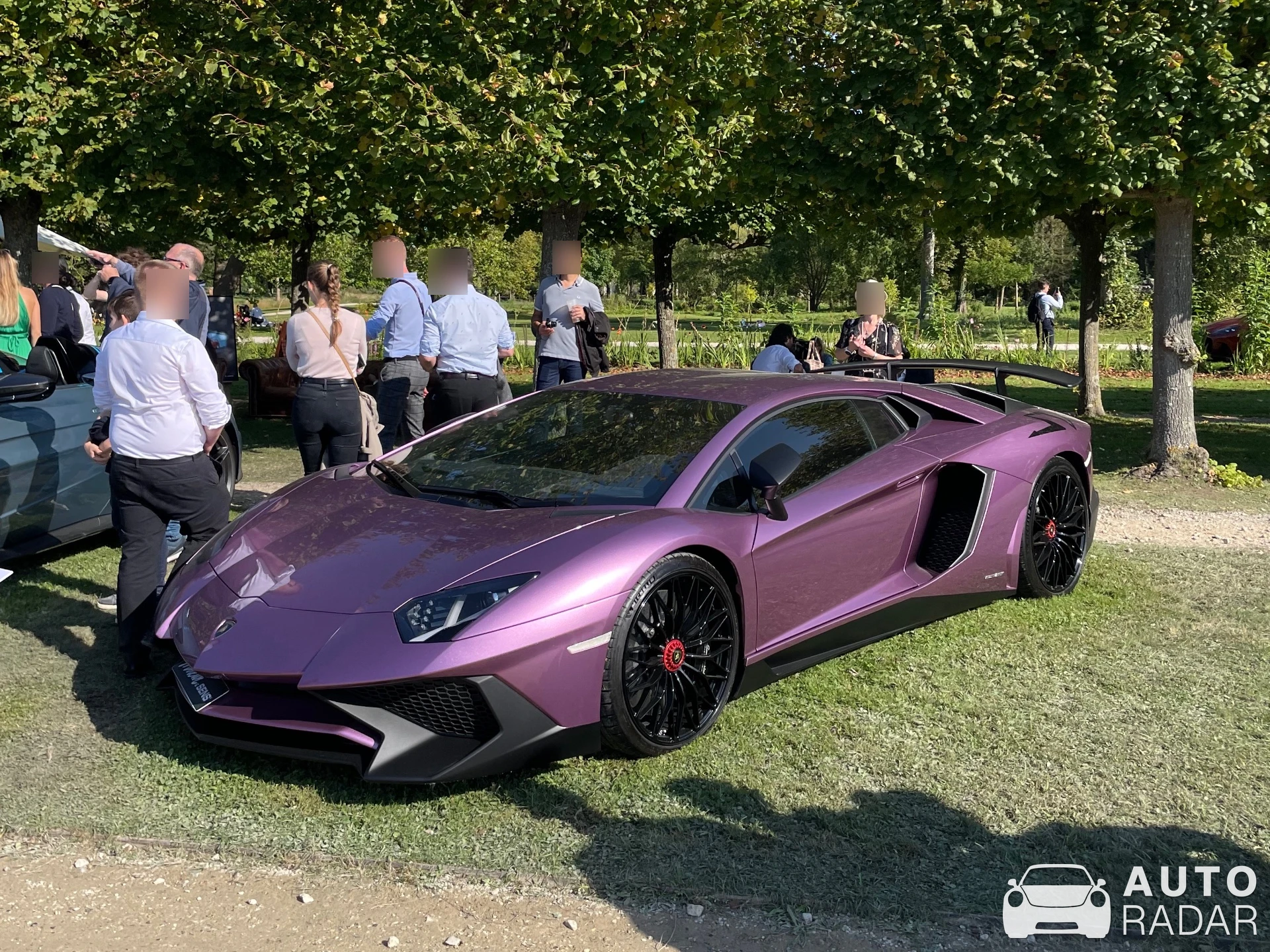 Lamborghini Aventador LP750-4 SuperVeloce spotted in Chantilly, France