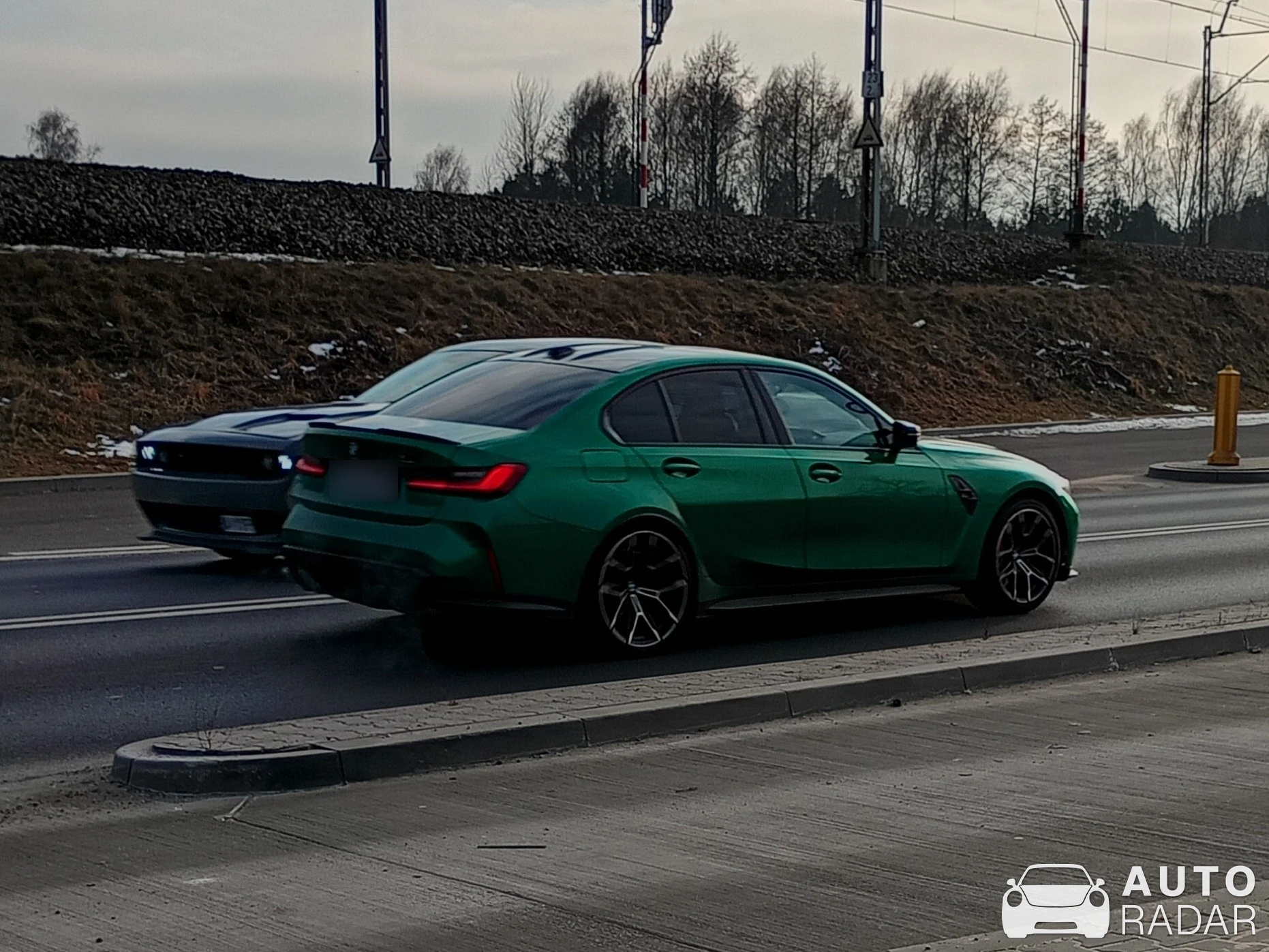 BMW M3 G80 Sedan Competition spotted in Częstochowa