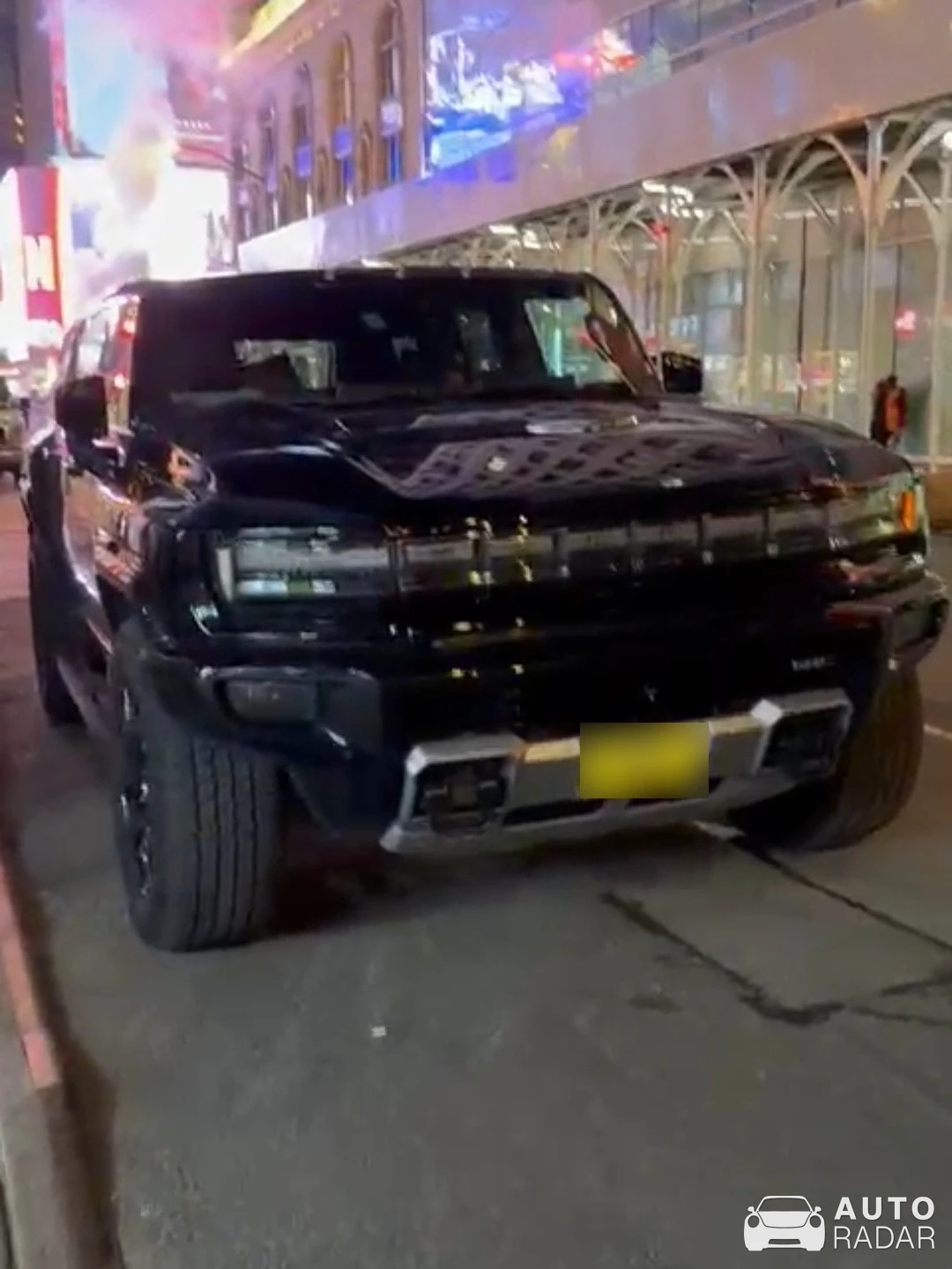 Hummer EV spotted in New York