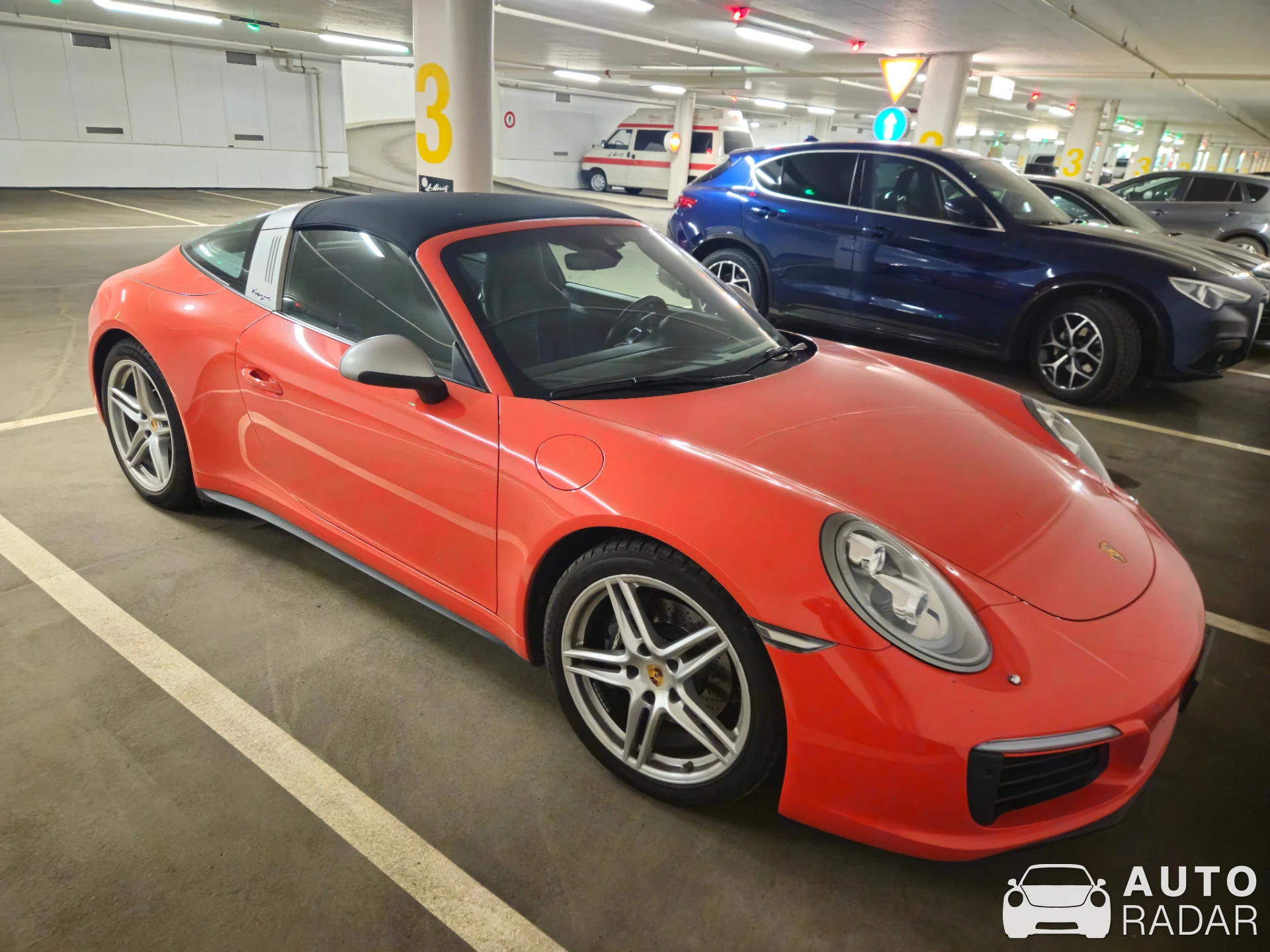 Porsche 991 Targa 4S MkII spotted in Sankt Moritz, Svizzera